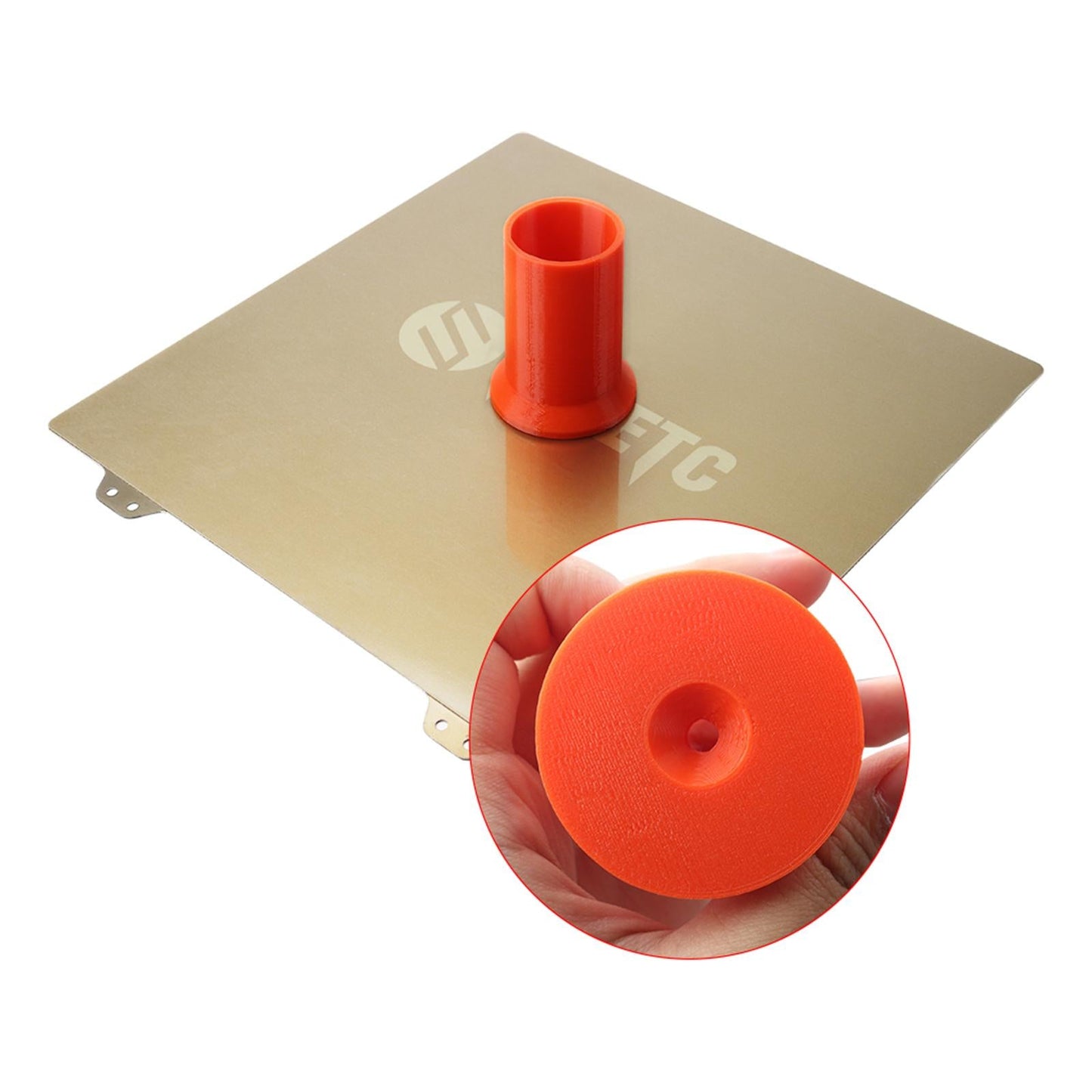 Pei Spring Steel Sheet Build Plate Build Surface Removable for Voron V2.4 Black