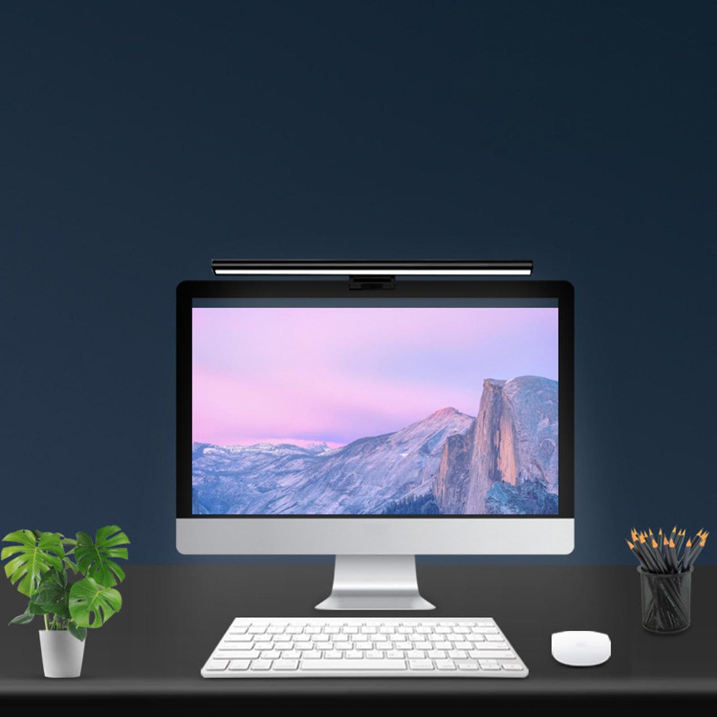 Computer Monitor Lamp Stepless Hue Adjustment for Home Laptop Computer