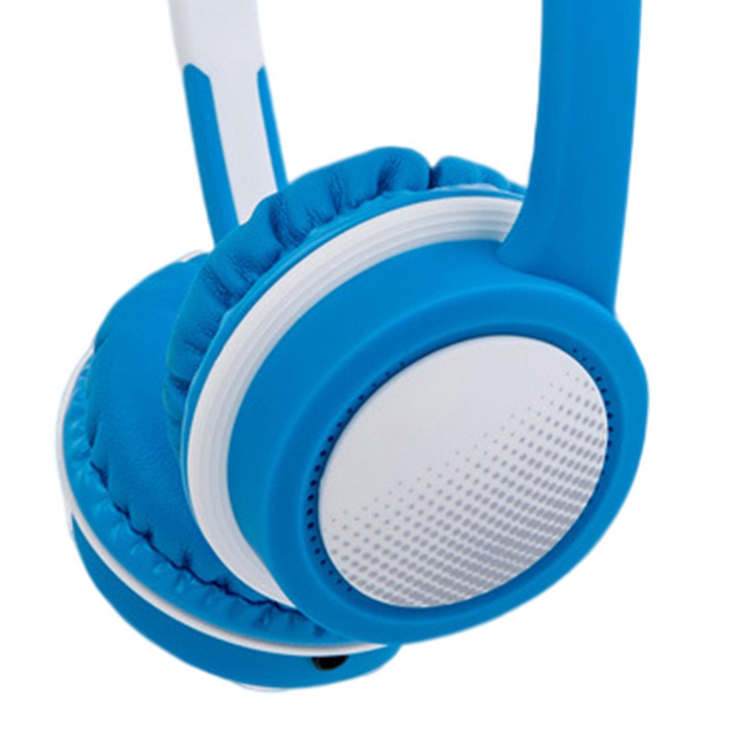 Wired Headphones Kids Headphones Computer Tablet Child Earphone Blue