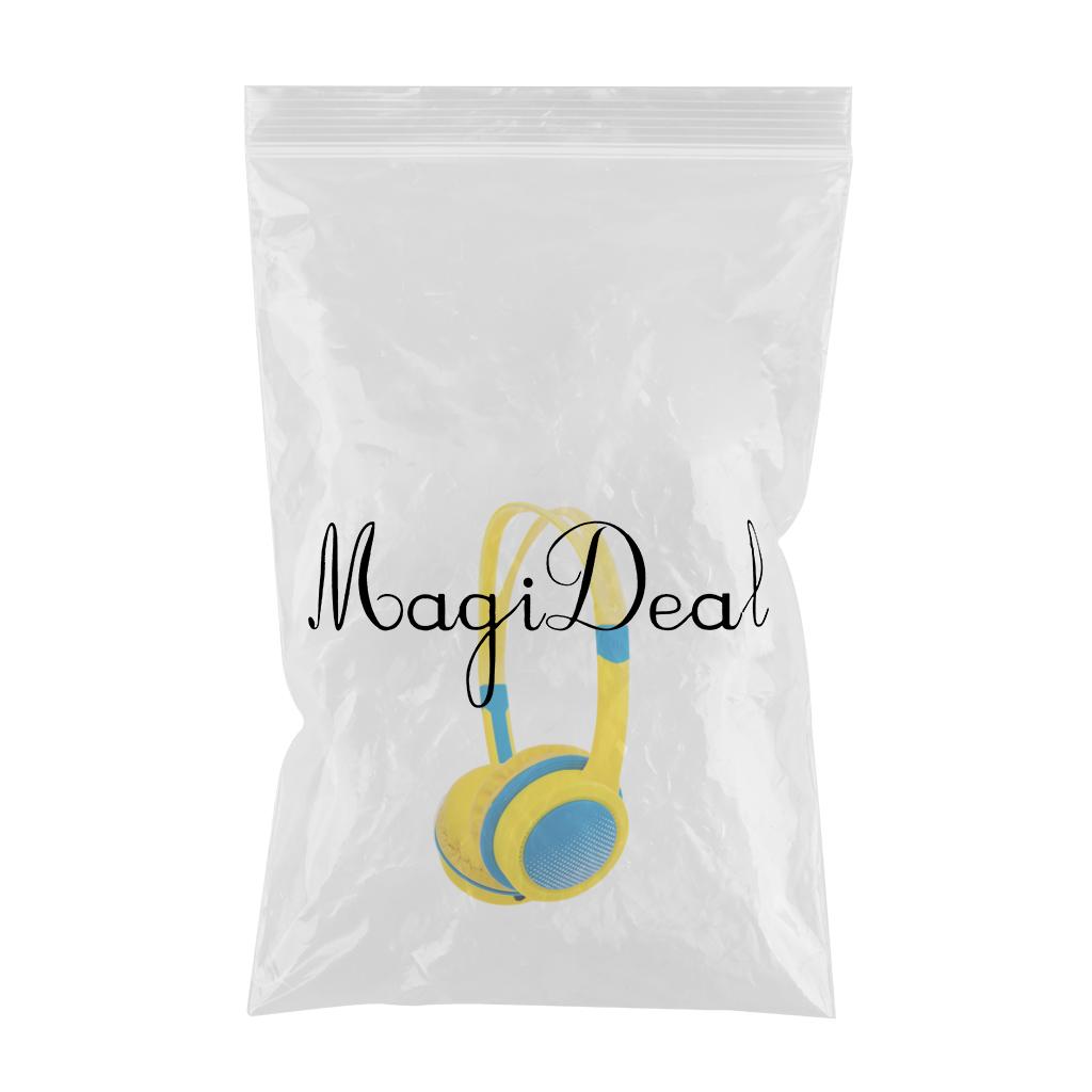 Wired Headphones Kids Headphones Computer Tablet Child Earphone Yellow