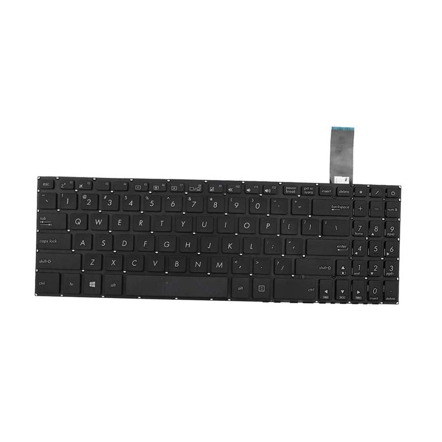 US Layout Replacement Keyboard Without Frame for ASUS YX570 YX570UD YX570DD