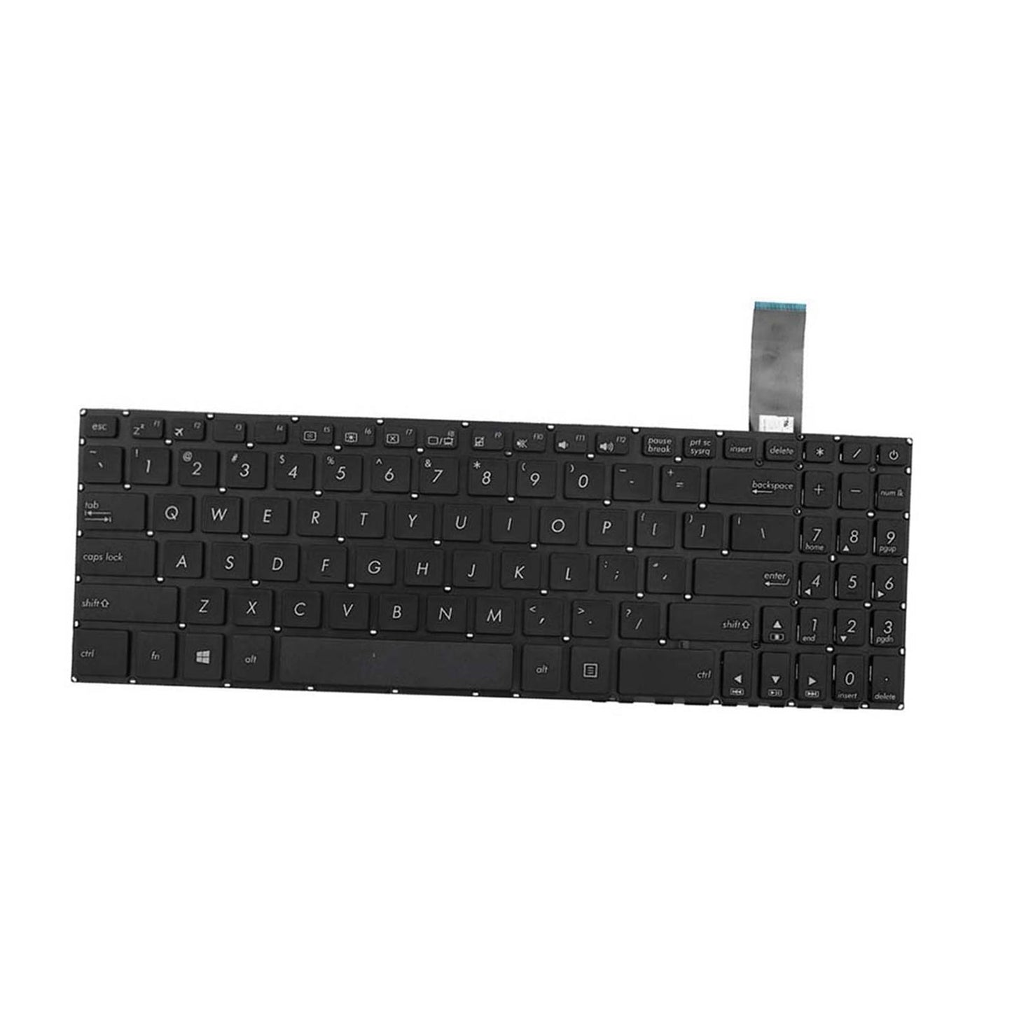 US Layout Replacement Keyboard Without Frame for ASUS YX570 YX570UD YX570DD