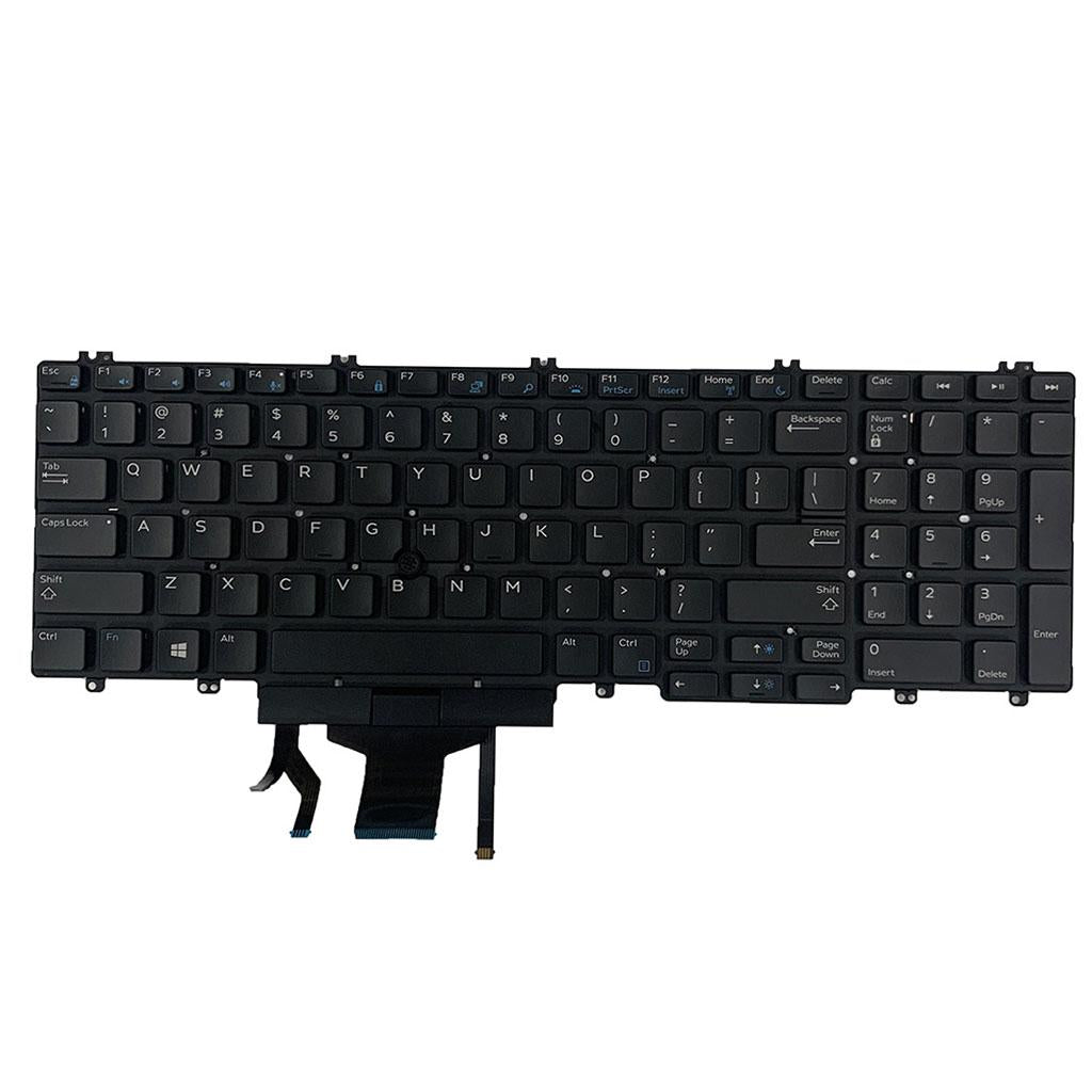 Keyboard US Layout Basic Ergonomic Plasic Simple for for Dell Precision