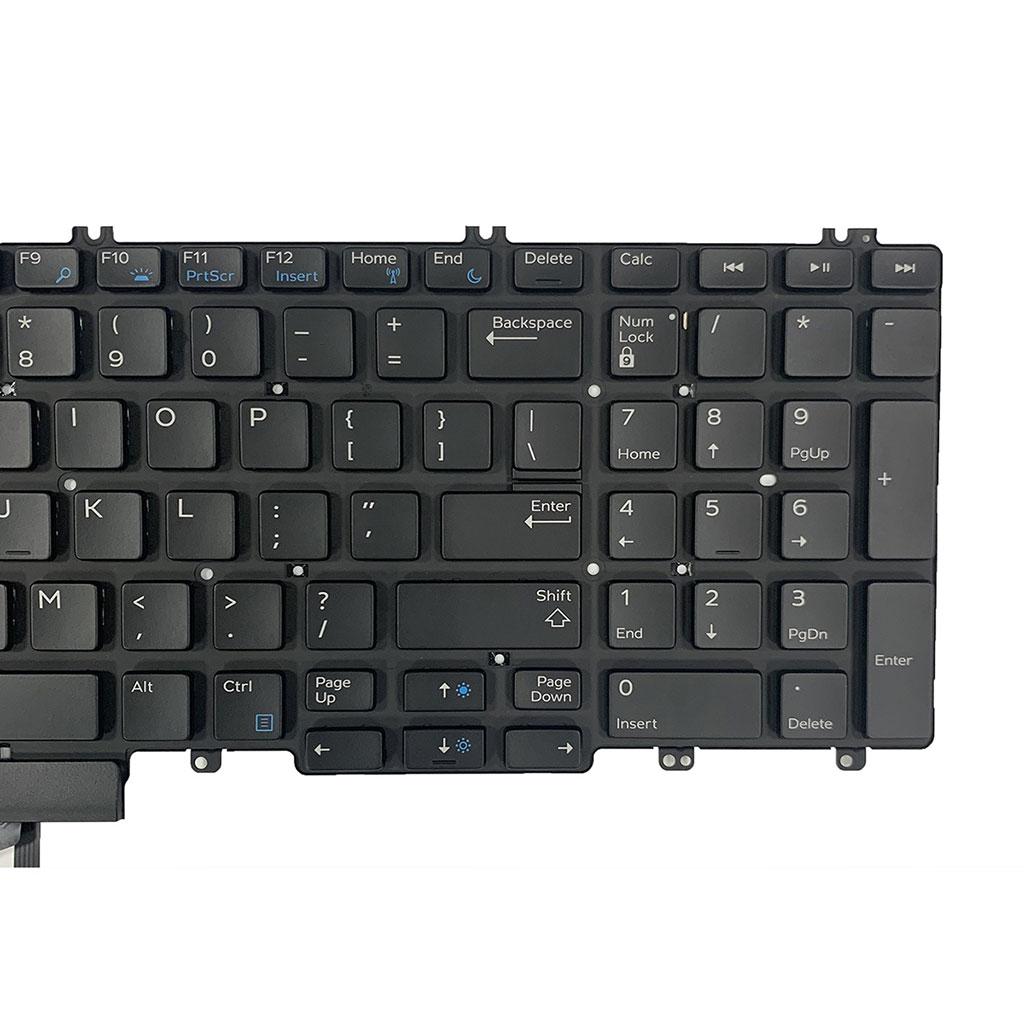 Keyboard US Layout Basic Ergonomic Plasic Simple for for Dell Precision