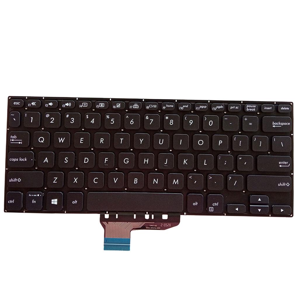 Laptop Keyboard US Layout Plastic Parts for ASUS VivoBook Flip 14 TP412UA