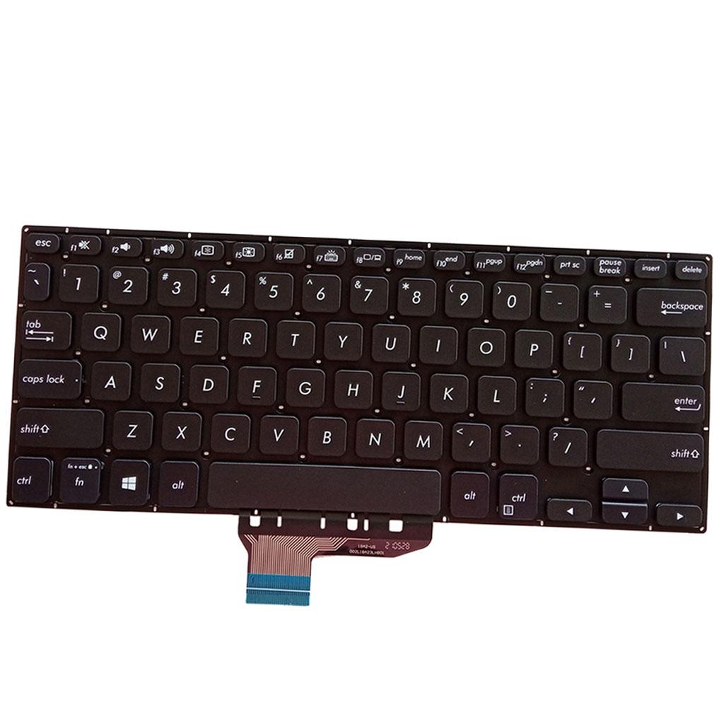 Laptop Keyboard US Layout Plastic Parts for ASUS VivoBook Flip 14 TP412UA