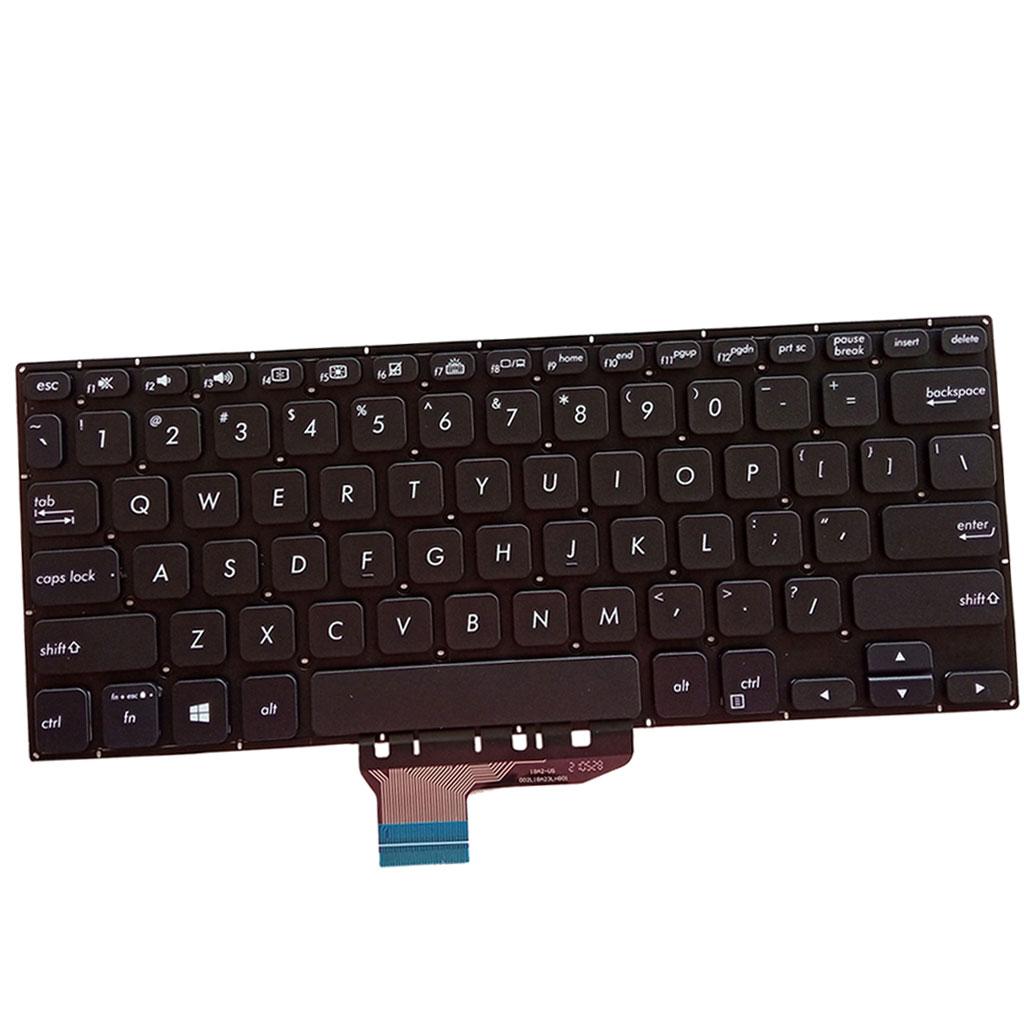 Laptop Keyboard US Layout Plastic Parts for ASUS VivoBook Flip 14 TP412UA