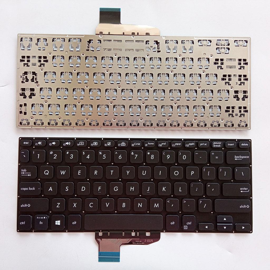 Laptop Keyboard US Layout Plastic Parts for ASUS VivoBook Flip 14 TP412UA