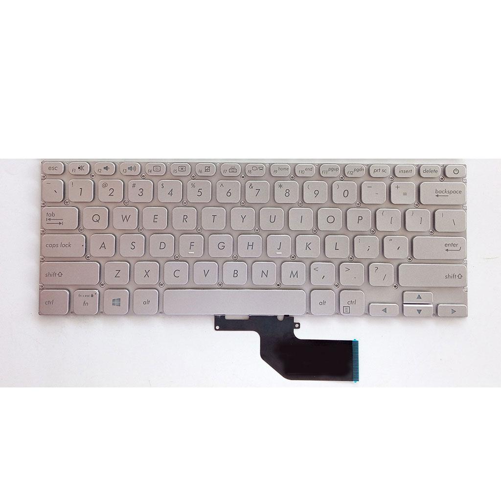 Laptop US Layout Keyboard Silver Replaces for ASUS S403F A403F x403F