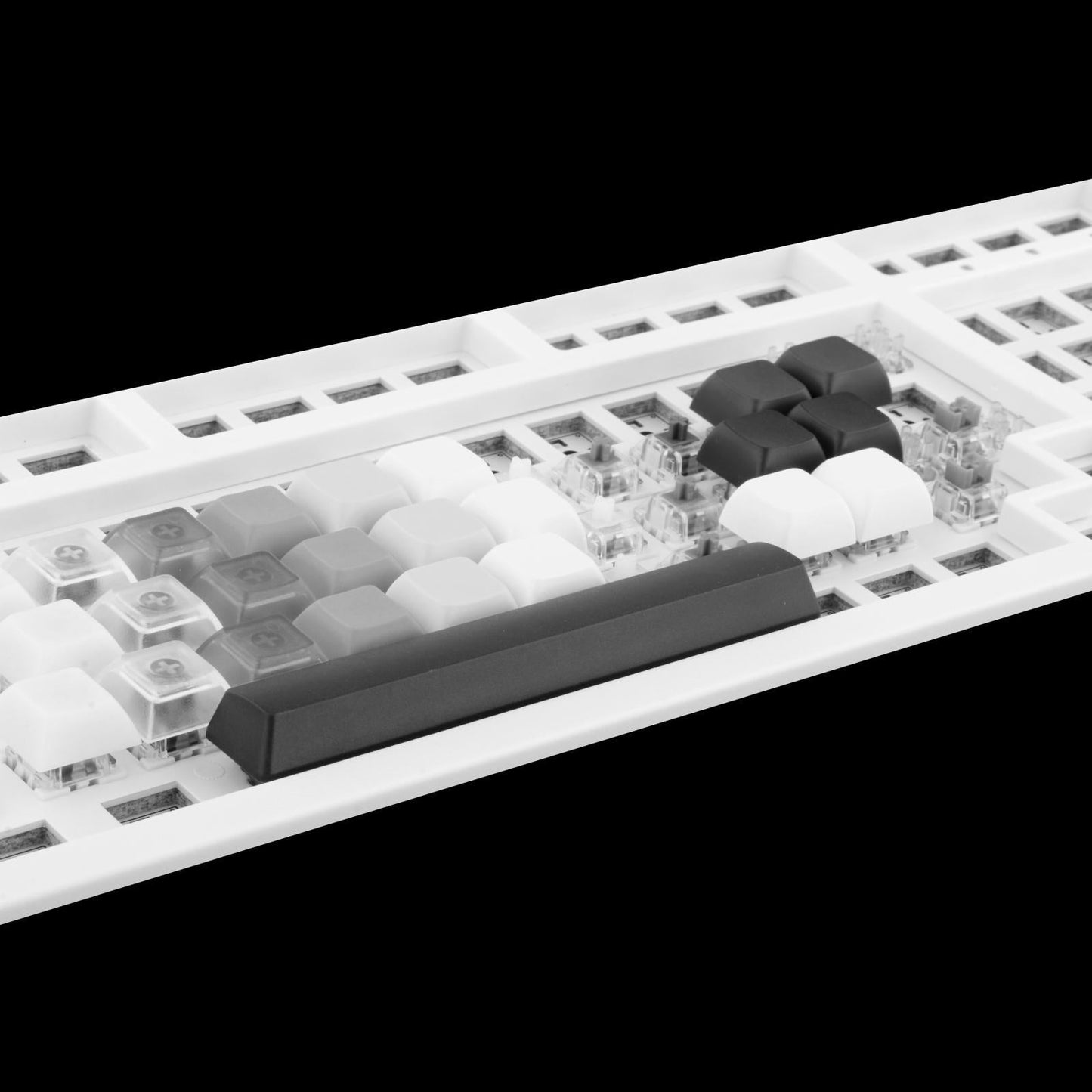 6.25U Spacebar Keycaps Colourful for Logitech Mechanical Keyboards Gamer Black