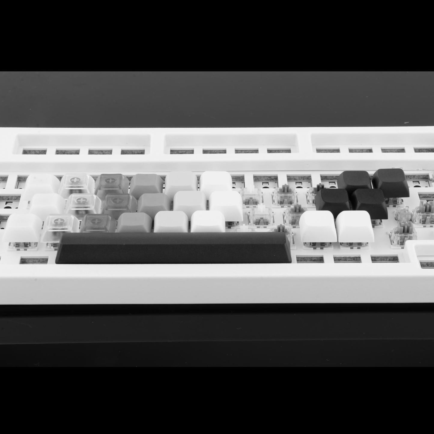 6.25U Spacebar Keycaps Colourful for Logitech Mechanical Keyboards Gamer Black