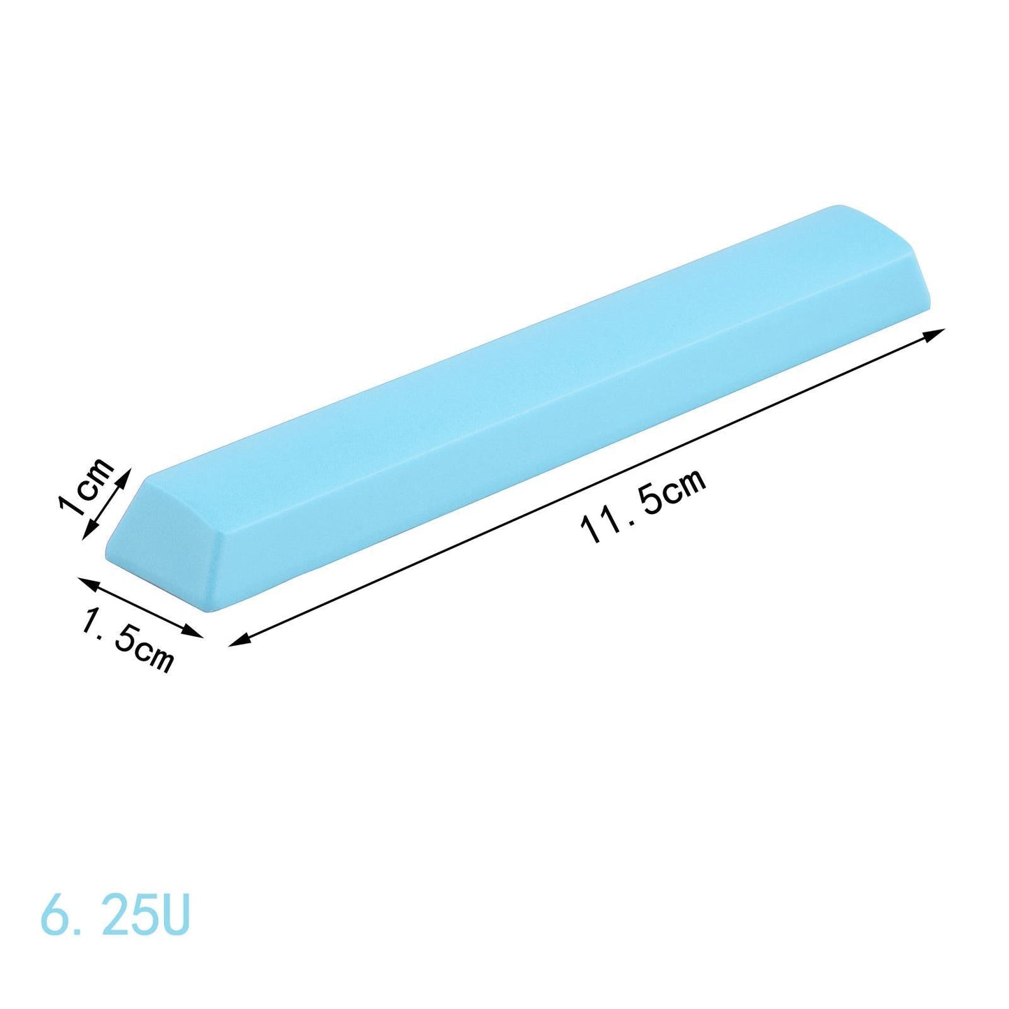 6.25U Spacebar Keycaps Colourful for Logitech Mechanical Keyboards Gamer Blue