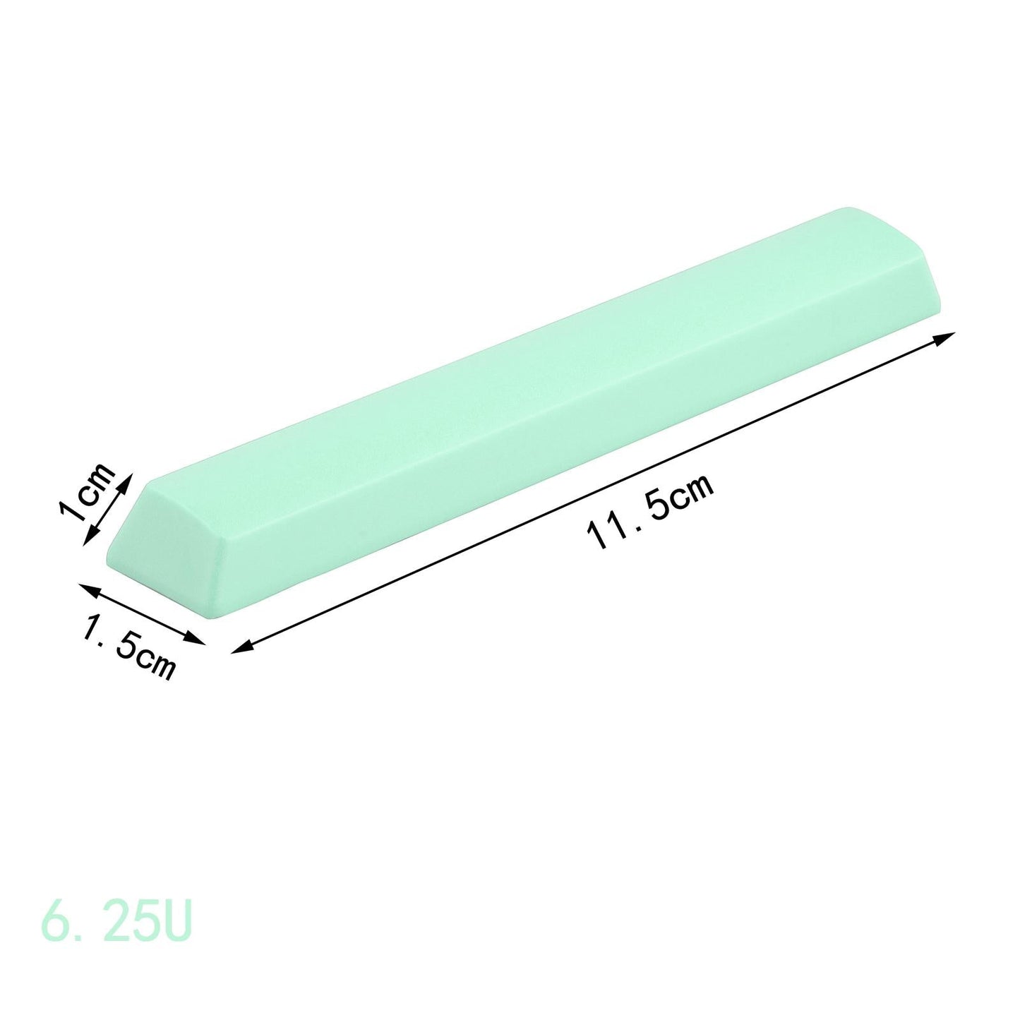 6.25U Spacebar Keycaps Colourful for Logitech Mechanical Keyboards Gamer Light Green