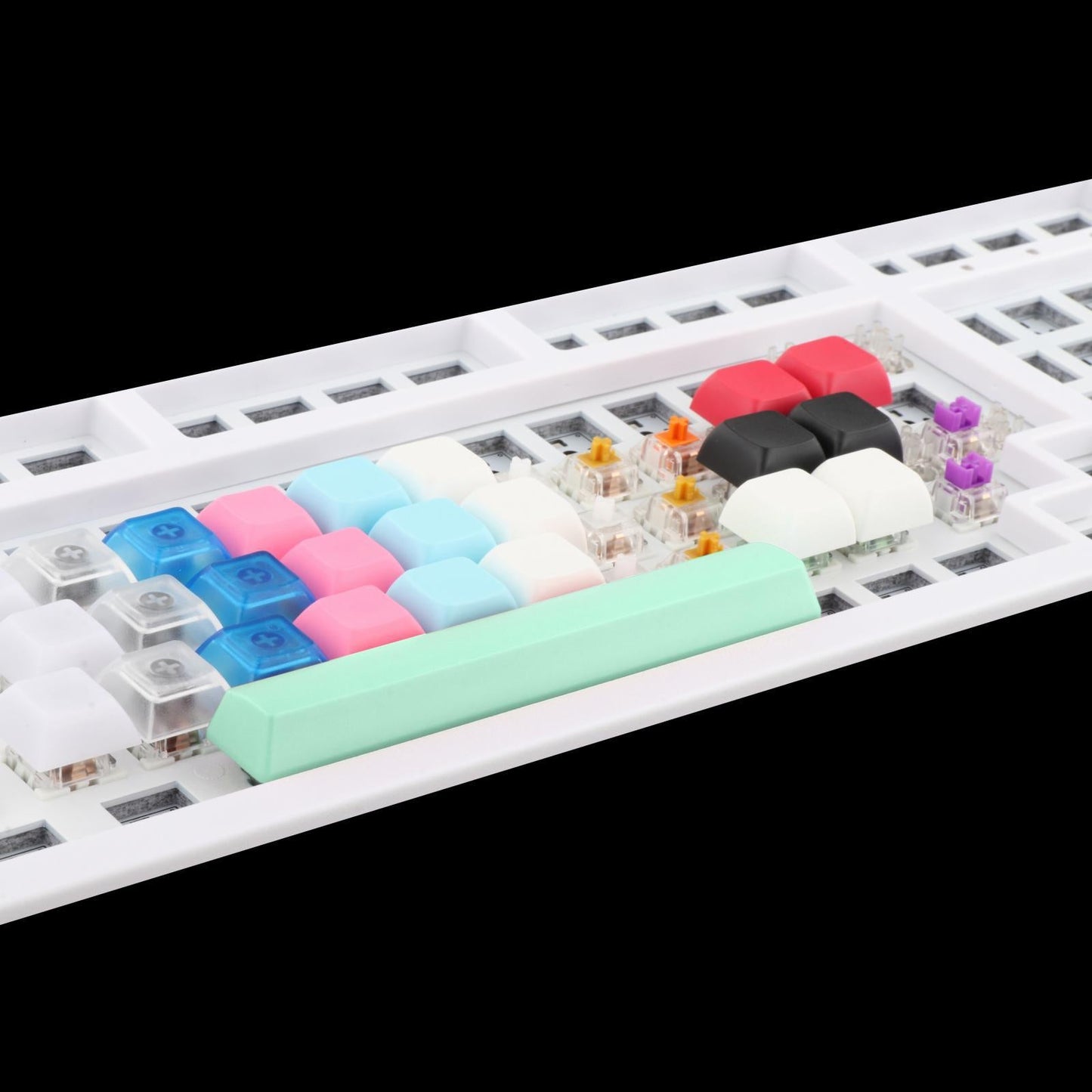 6.25U Spacebar Keycaps Colourful for Logitech Mechanical Keyboards Gamer Light Green