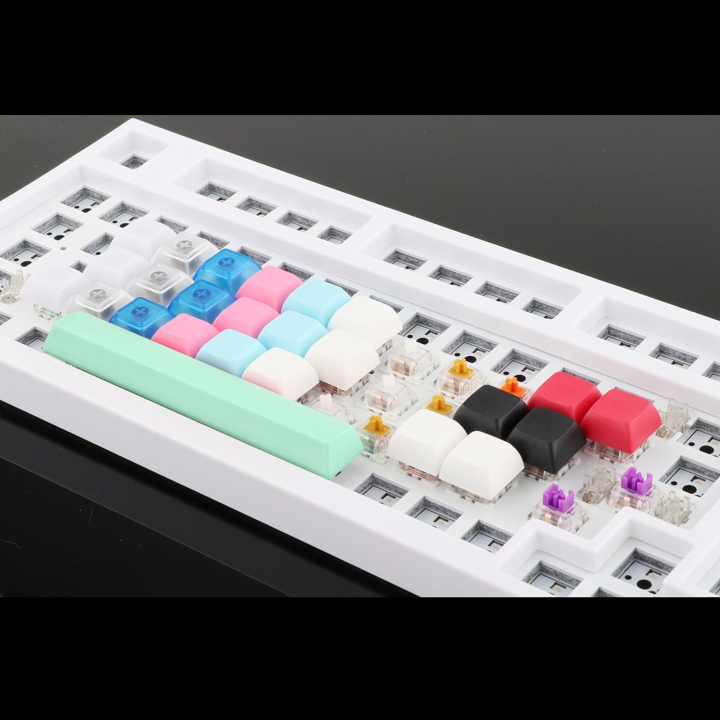 6.25U Spacebar Keycaps Colourful for Logitech Mechanical Keyboards Gamer Light Green