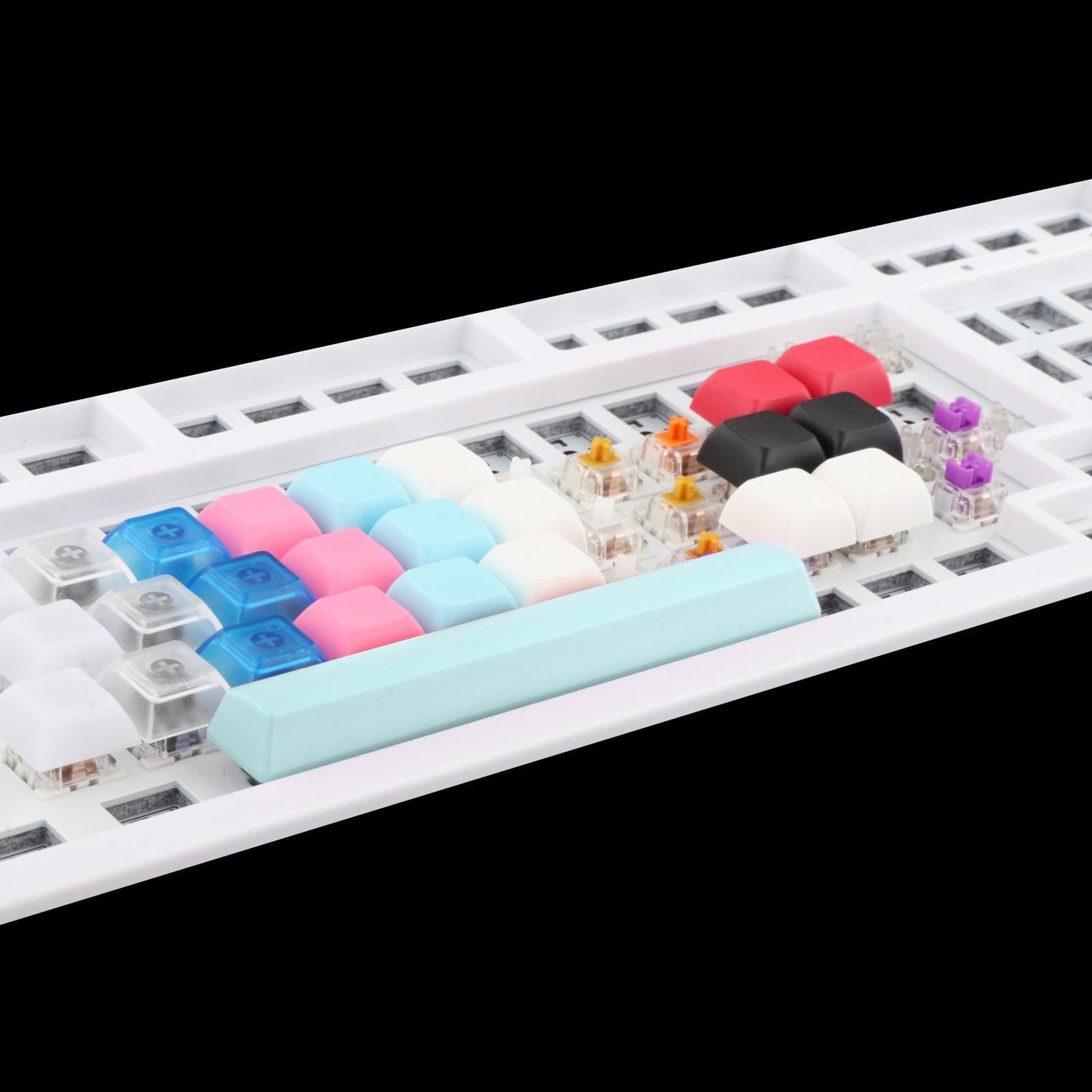 6.25U Spacebar Keycaps Colourful for Logitech Mechanical Keyboards Gamer Light Blue