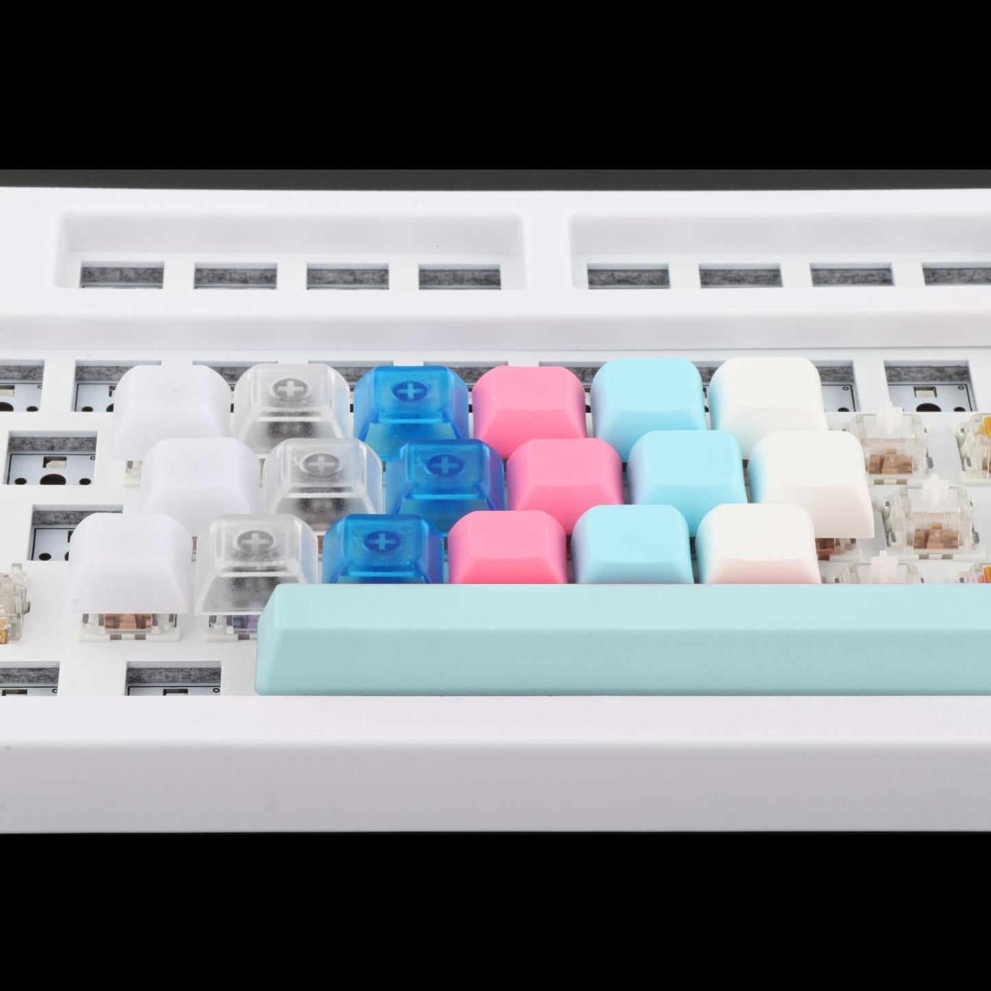 6.25U Spacebar Keycaps Colourful for Logitech Mechanical Keyboards Gamer Light Blue