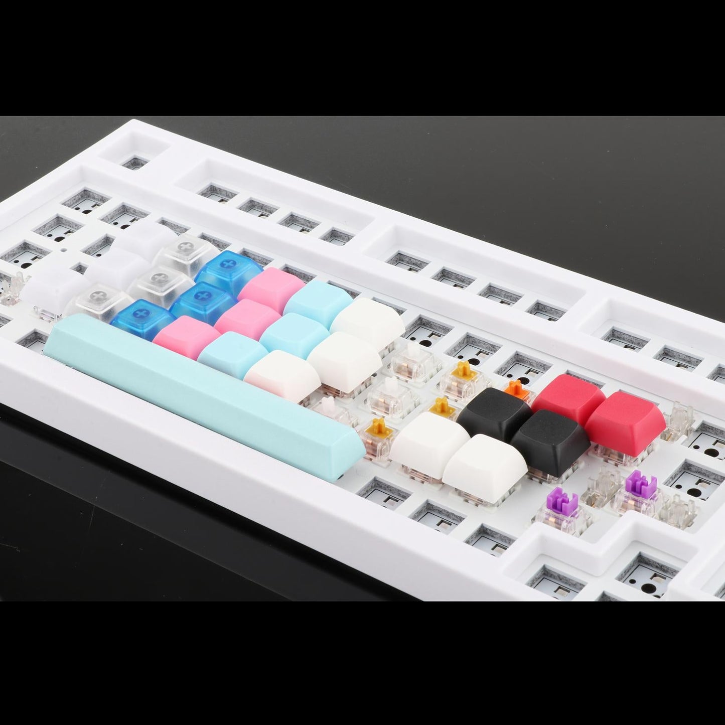 6.25U Spacebar Keycaps Colourful for Logitech Mechanical Keyboards Gamer Light Blue