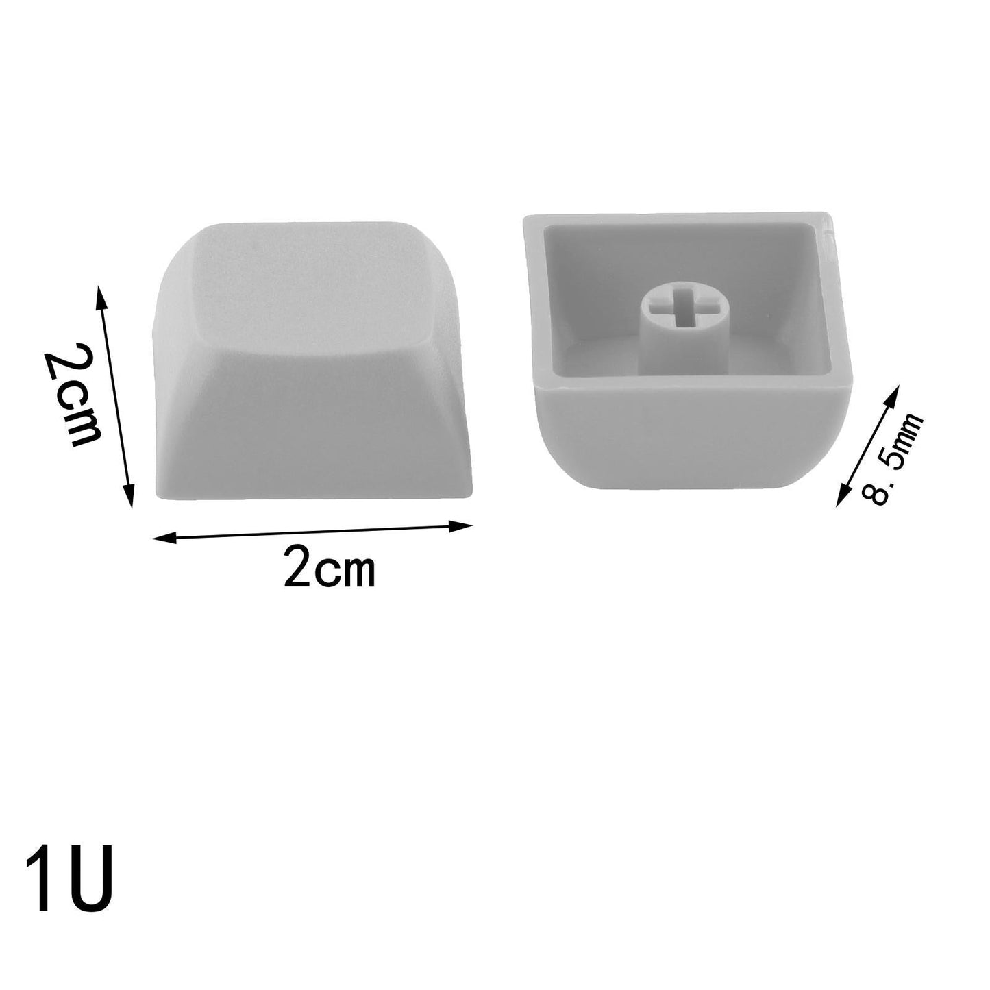 10x PBT Keycaps Set DIY Replacement Parts Game Lovers for CHERRY MX Switches Dark Gray