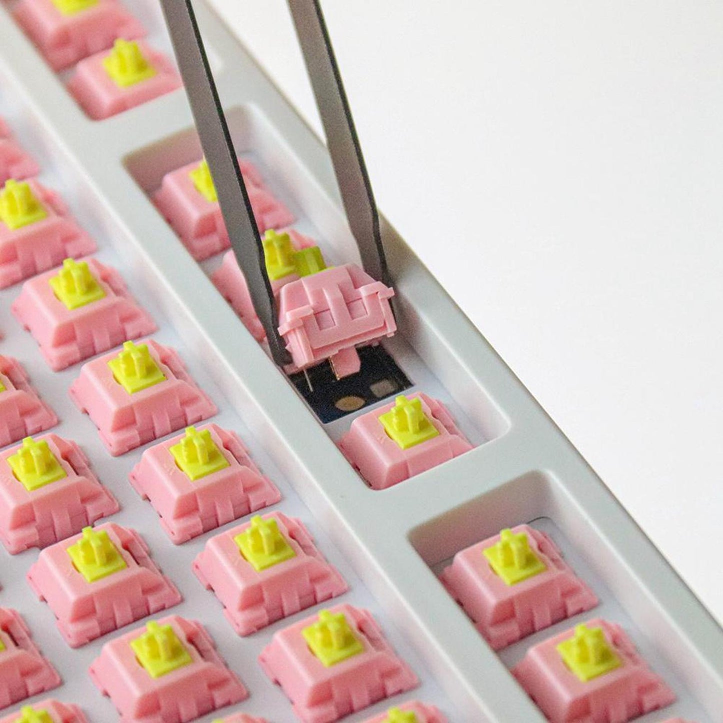 5Pcs Mechanical Keyboard Switch Lube Brushes Tool Kit for Stabilizer blue