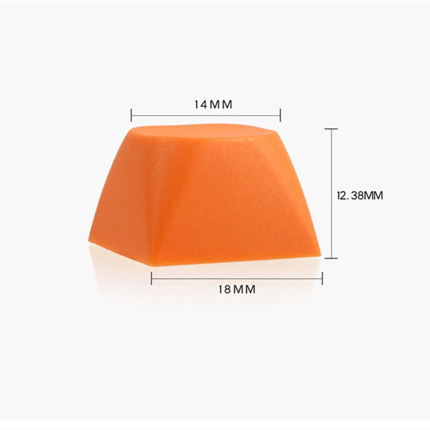 PBT Keycaps /MA Profile Ball Shape for All Cherrymx Mechanical Keyboard Black