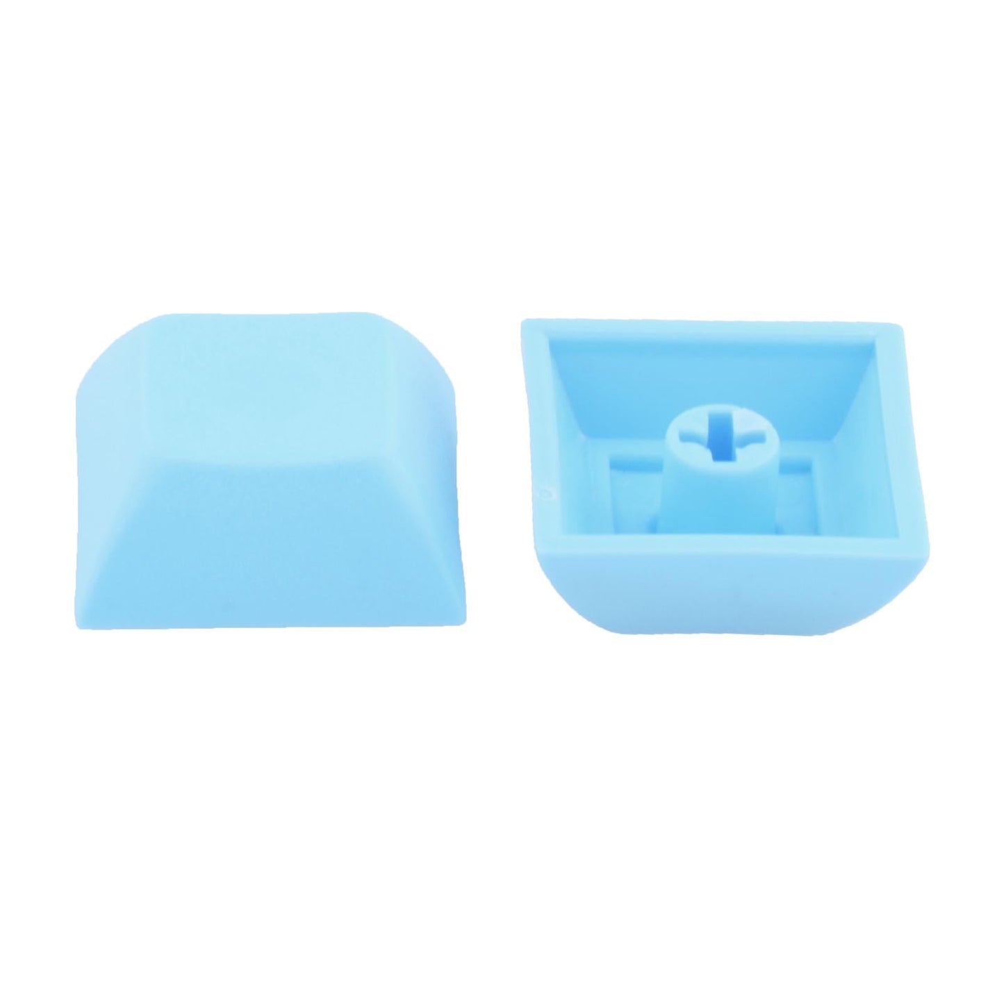 10x 1U Transparent Keycaps Thick PBT for Cherry MX Switches Game Lovers Blue
