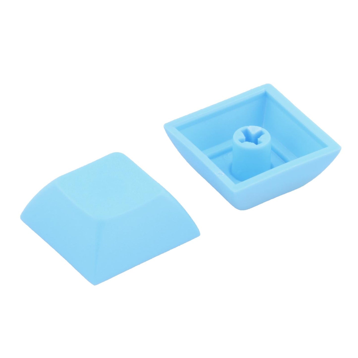 10x 1U Transparent Keycaps Thick PBT for Cherry MX Switches Game Lovers Blue