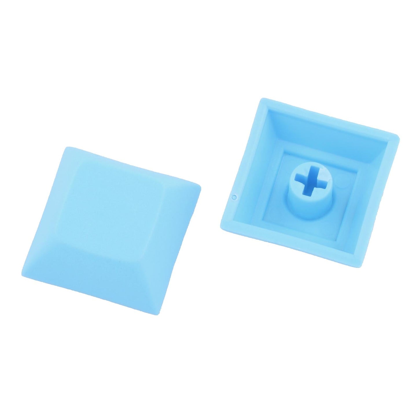 10x 1U Transparent Keycaps Thick PBT for Cherry MX Switches Game Lovers Blue