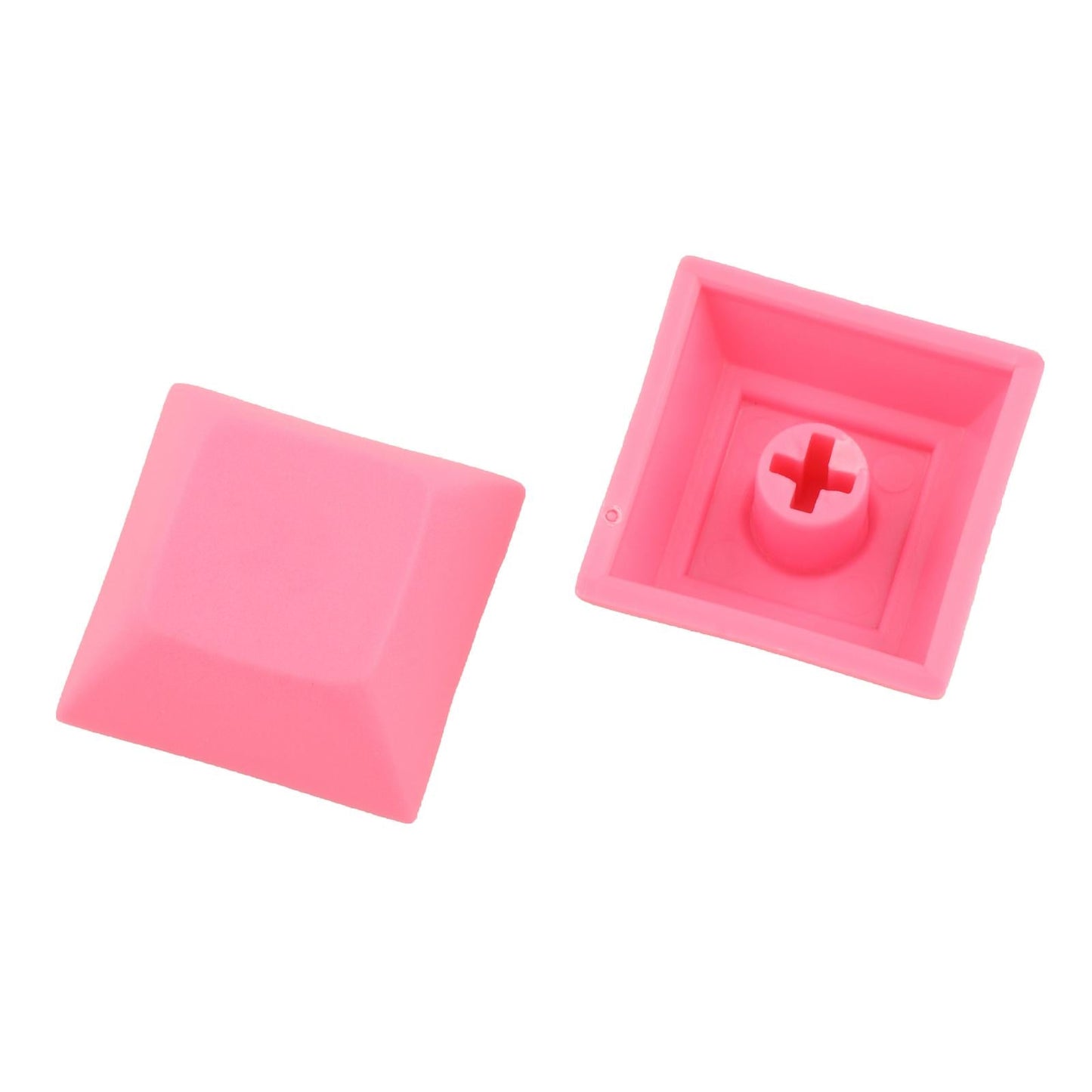 10x 1U Transparent Keycaps Thick PBT for Cherry MX Switches Game Lovers Red