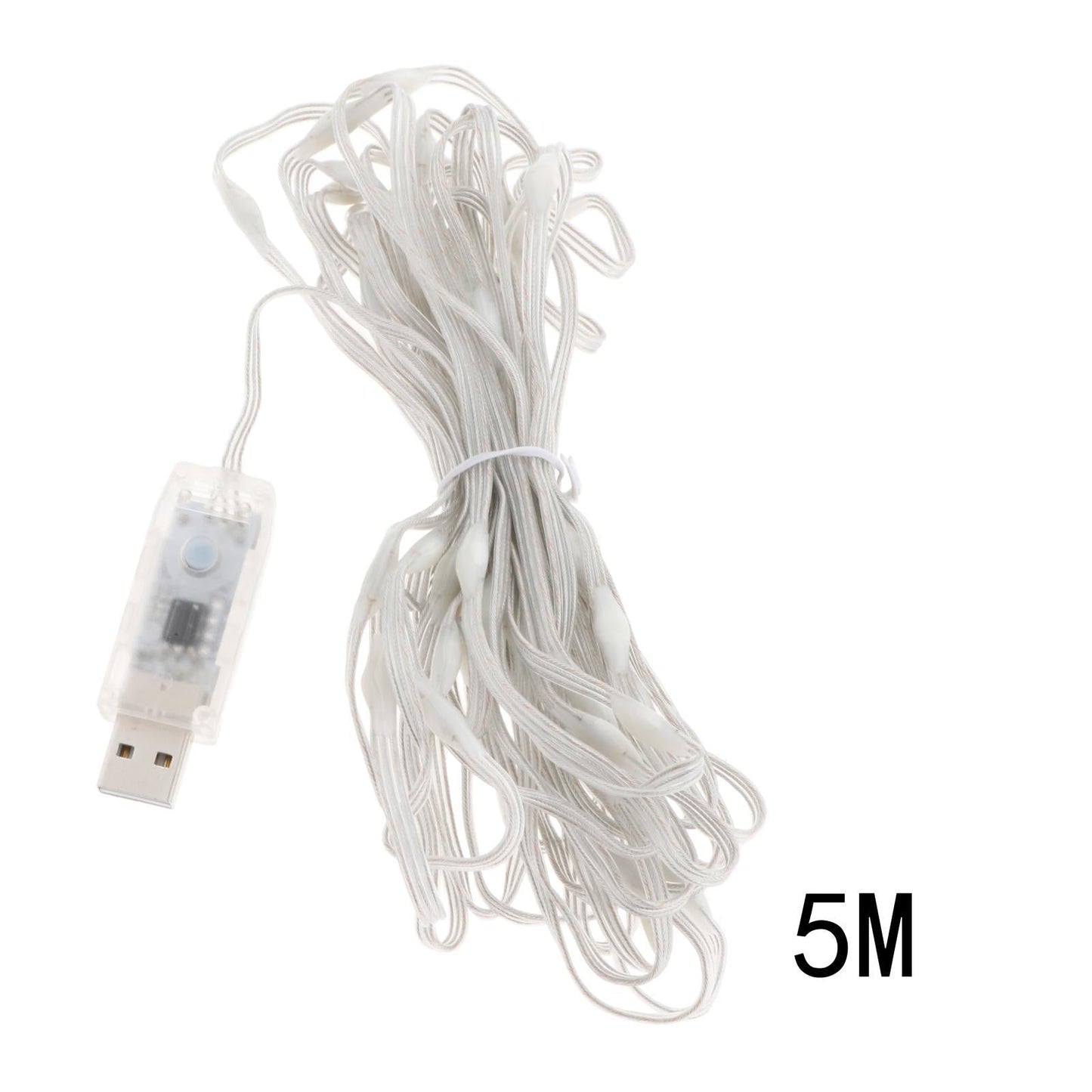 USB LED Strip Lamp 5M Color Changing with Remote Controller for Hallway