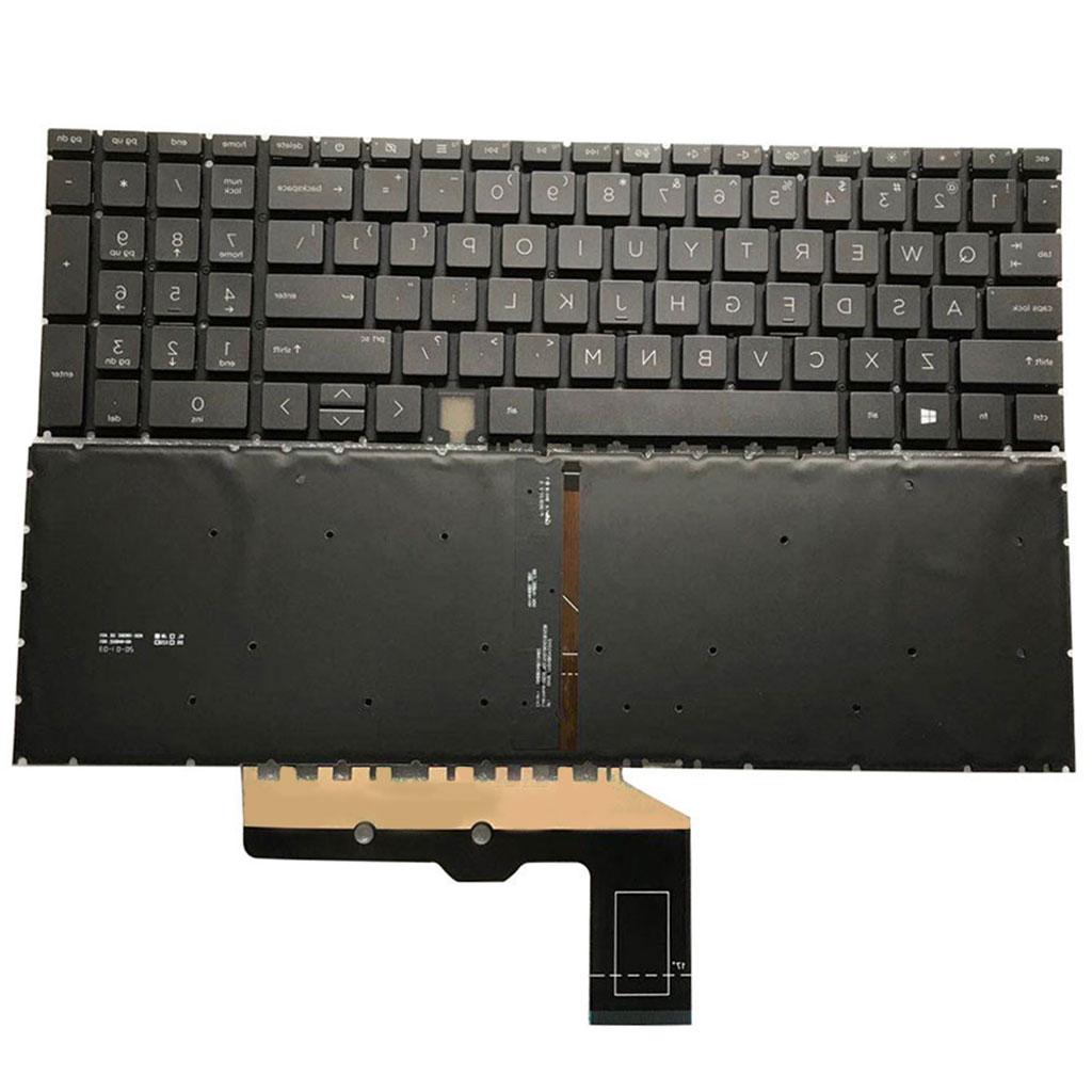 Backlit Keyboard US Layout Laptop Black Replacement for HP Envy 17-Cg 15-Ed0