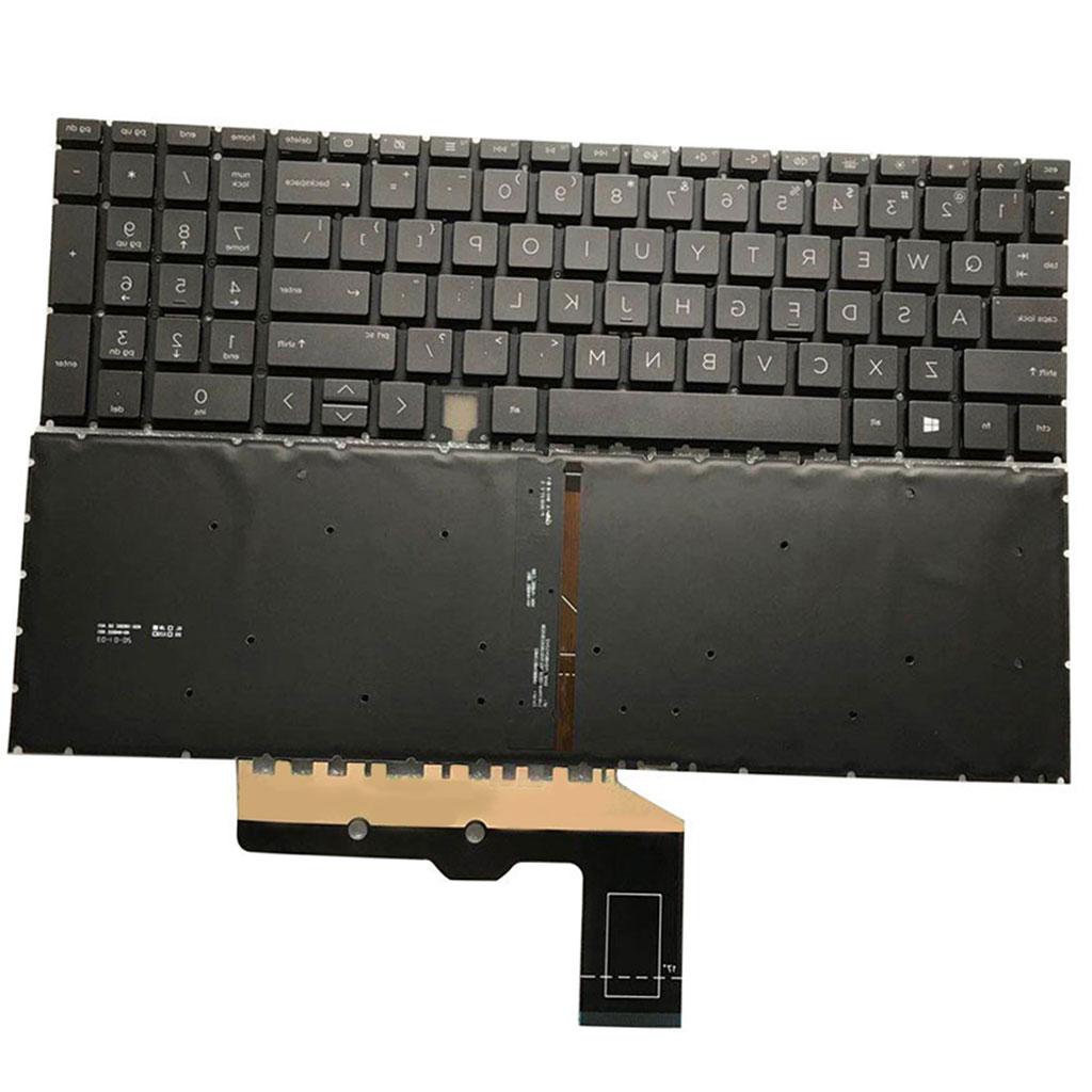 Backlit Keyboard US Layout Laptop Black Replacement for HP Envy 17-Cg 15-Ed0