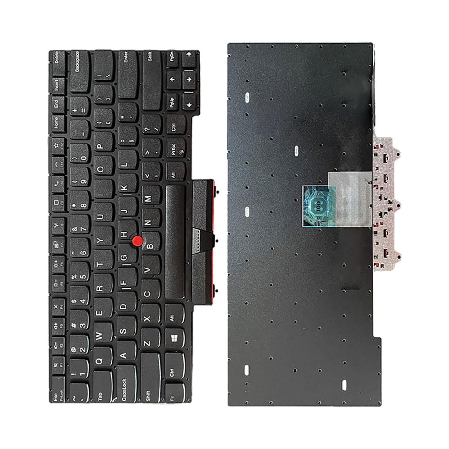 Laptop Keyboard US English for Lenovo Ibm ThinkPad E14 Black Replacement