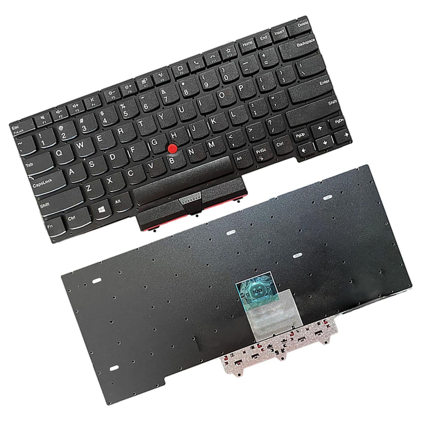 Laptop Keyboard US English for Lenovo Ibm ThinkPad E14 Black Replacement