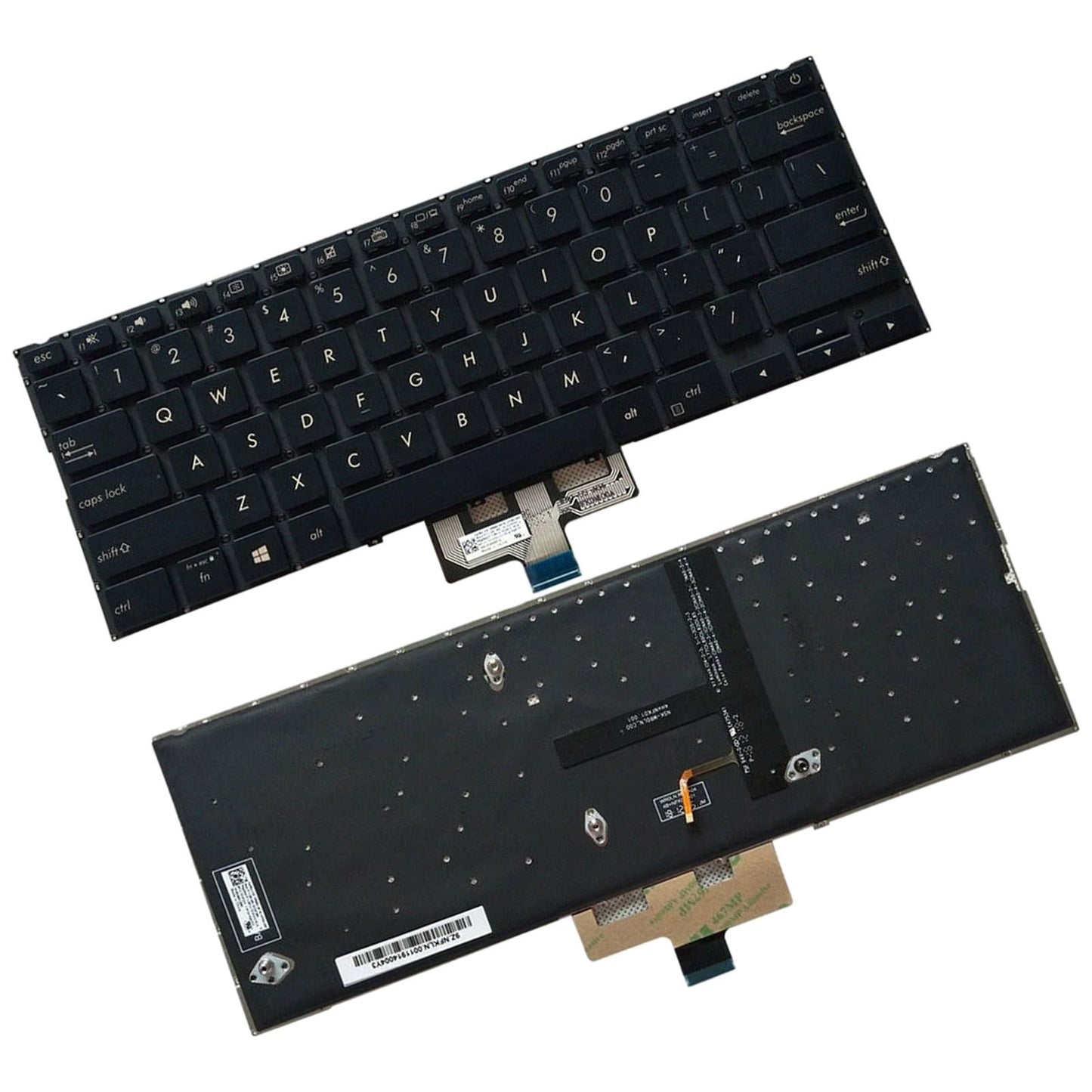 New Backlit Keyboard US English Style for Zenbook 14 UX433 UX433Fa UX433FN"