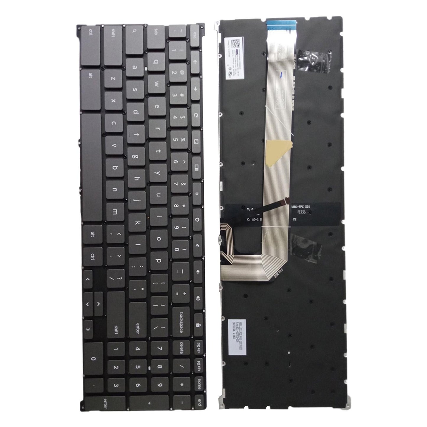 US Layout Keyboard for Lenovo Chromebook C340-15 Easy Install Accessories