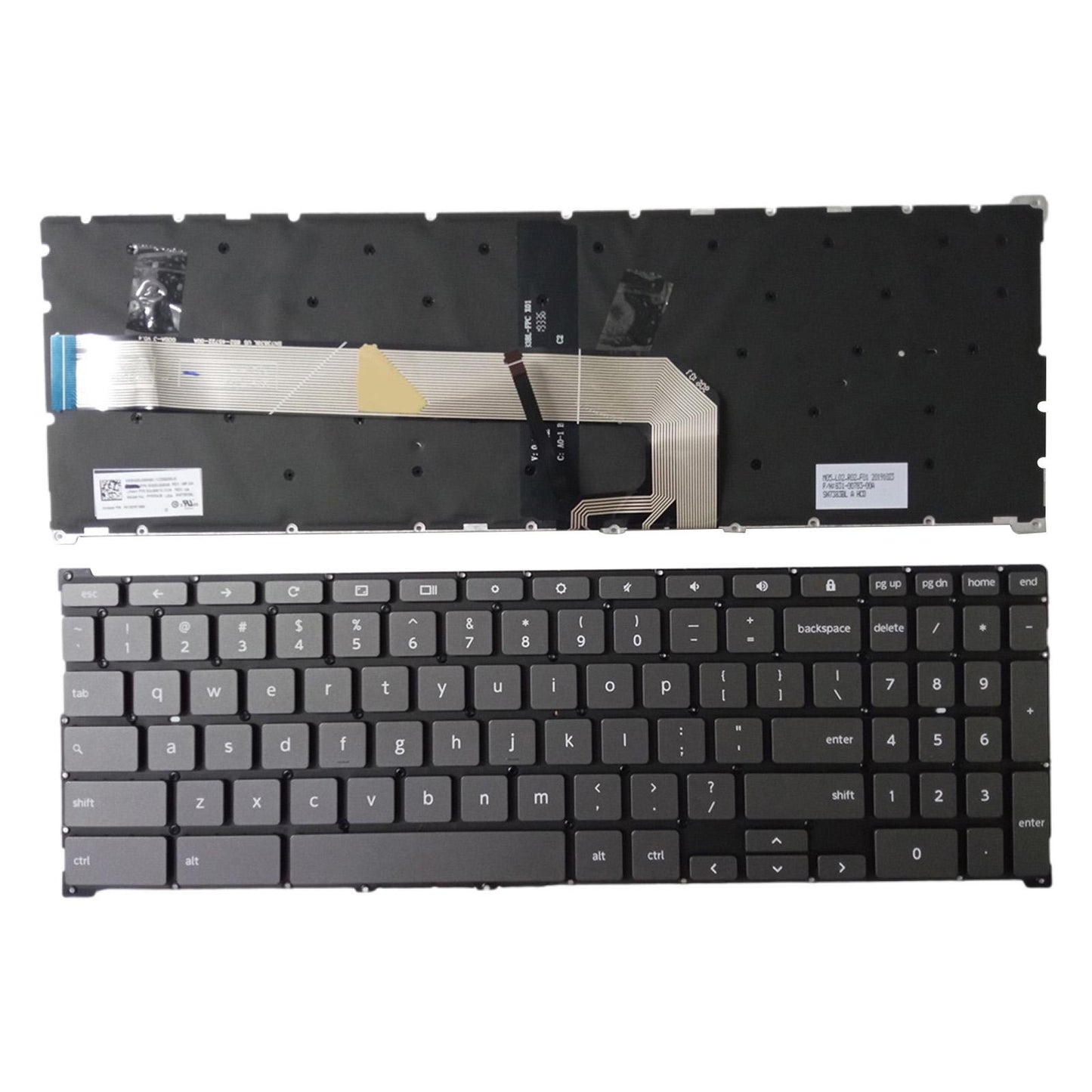 US Layout Keyboard for Lenovo Chromebook C340-15 Easy Install Accessories