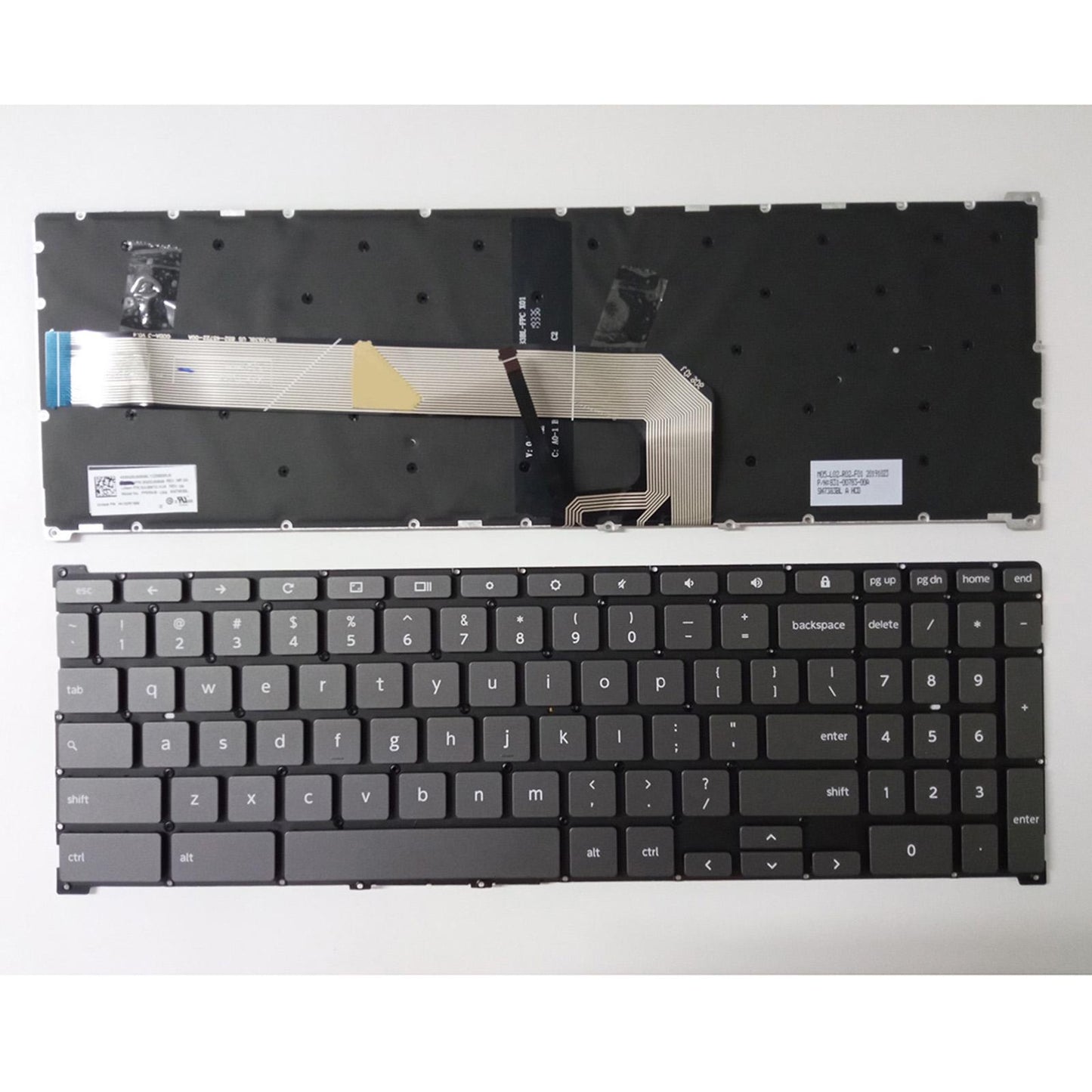 US Layout Keyboard for Lenovo Chromebook C340-15 Easy Install Accessories
