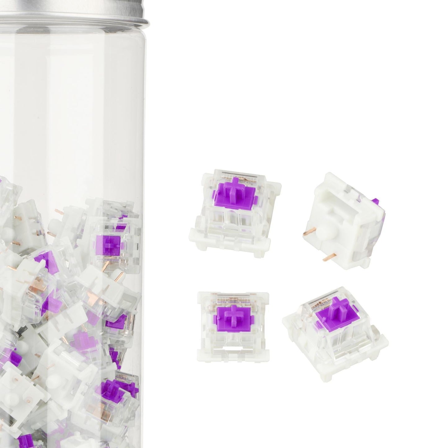 Mechanical Keyboard Switches for MX Switch Keyboard Beginner Enthusiast Purple 70