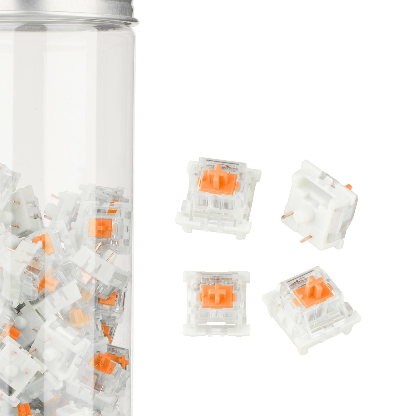 Mechanical Keyboard Switches for MX Switch Keyboard Beginner Enthusiast Orange 70