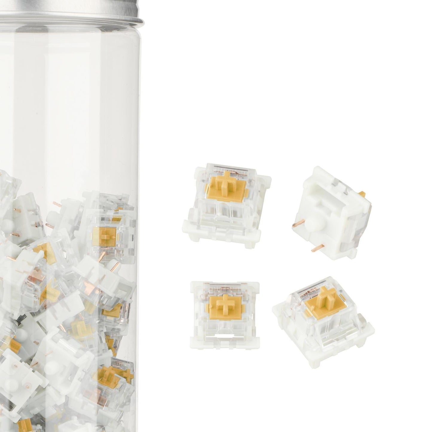 Mechanical Keyboard Switches for MX Switch Keyboard Beginner Enthusiast Golden 70