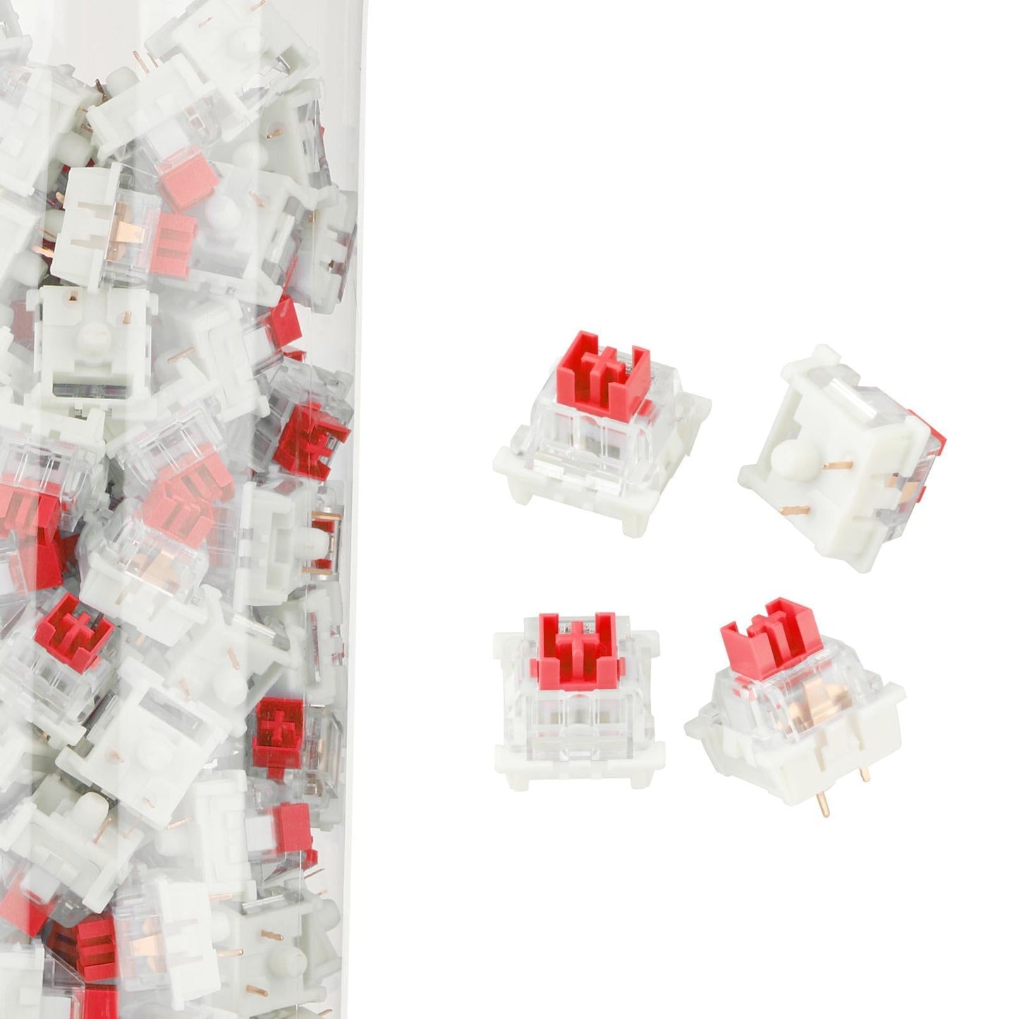 Mechanical Keyboard Switches for MX Switch Keyboard Beginner Enthusiast Dustproof Red 90