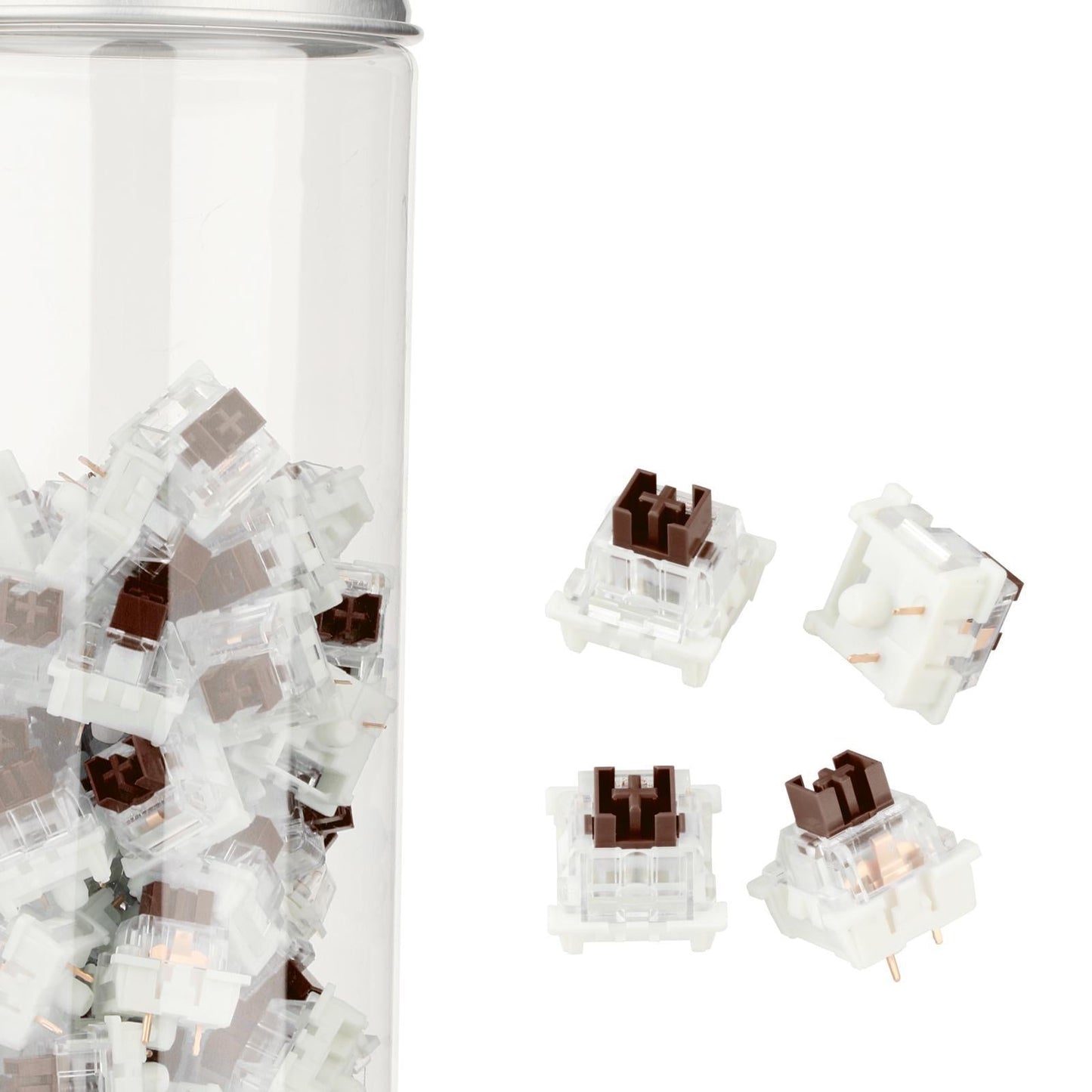 Mechanical Keyboard Switches for MX Switch Keyboard Beginner Enthusiast Dustproof Brown 70