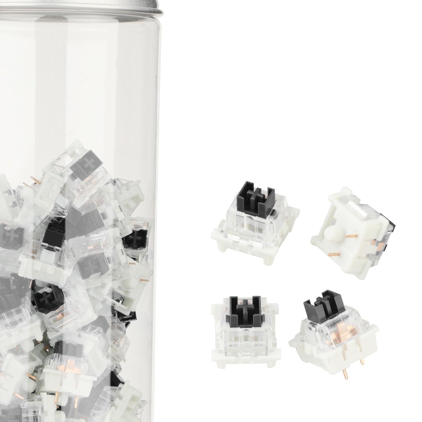 Mechanical Keyboard Switches for MX Switch Keyboard Beginner Enthusiast Dustproof Black 70