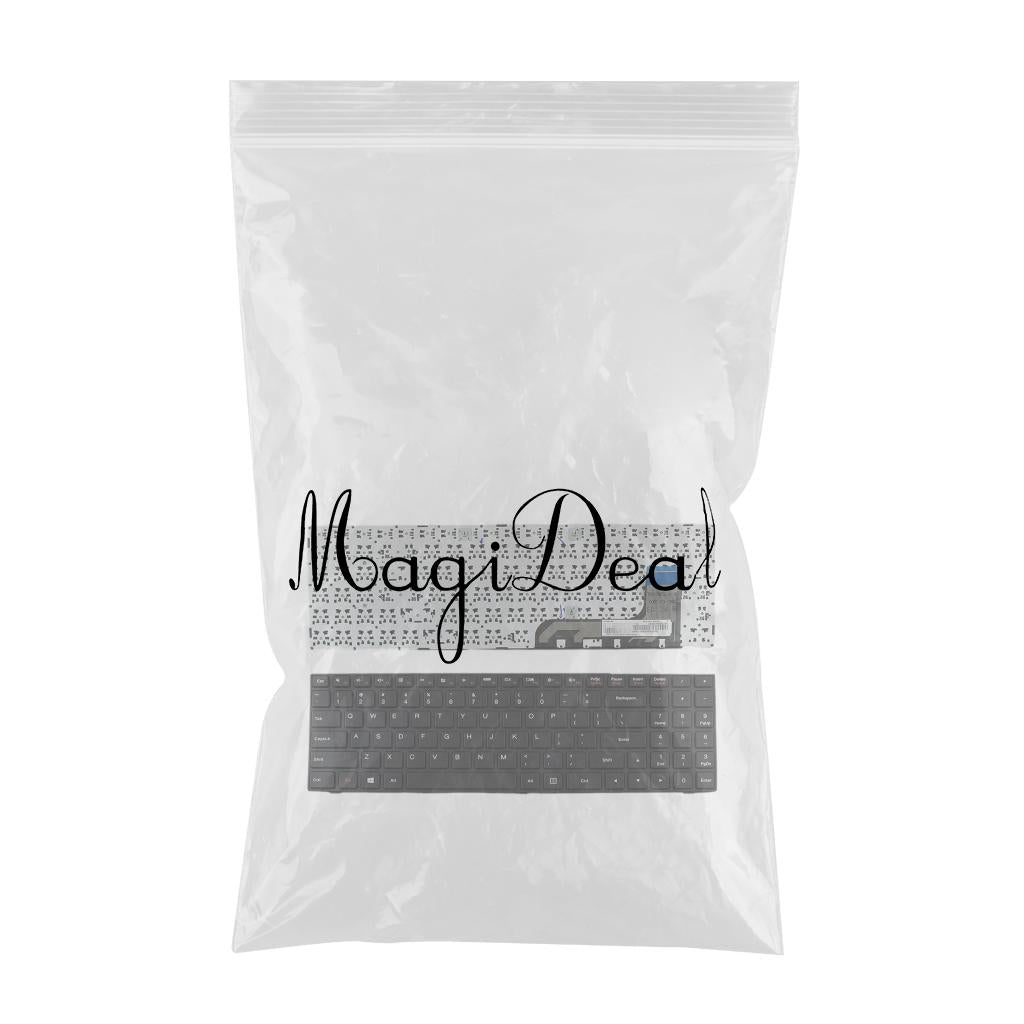 Laptop Keyboard US English for Lenovo IdeaPad 100-15 Black Accessories