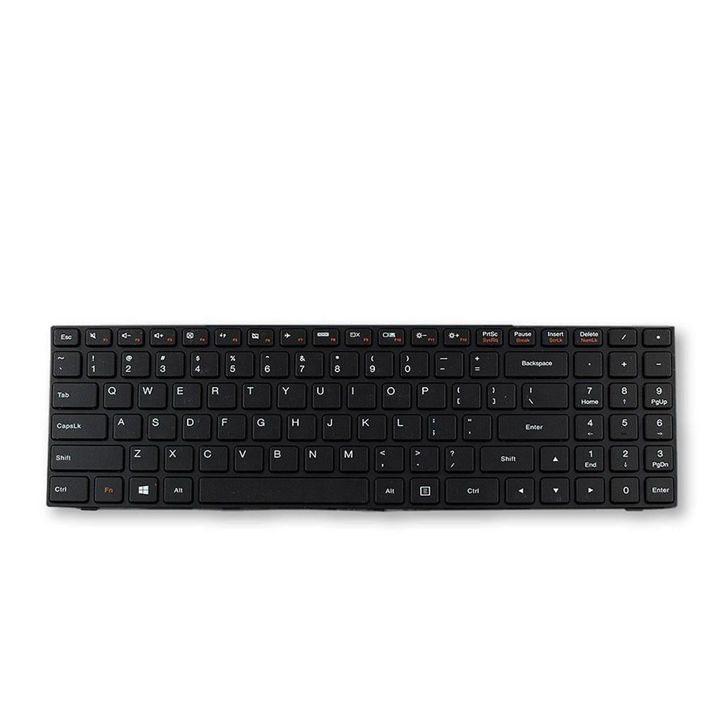 Laptop Keyboard US English for Lenovo IdeaPad 100-15 Black Accessories