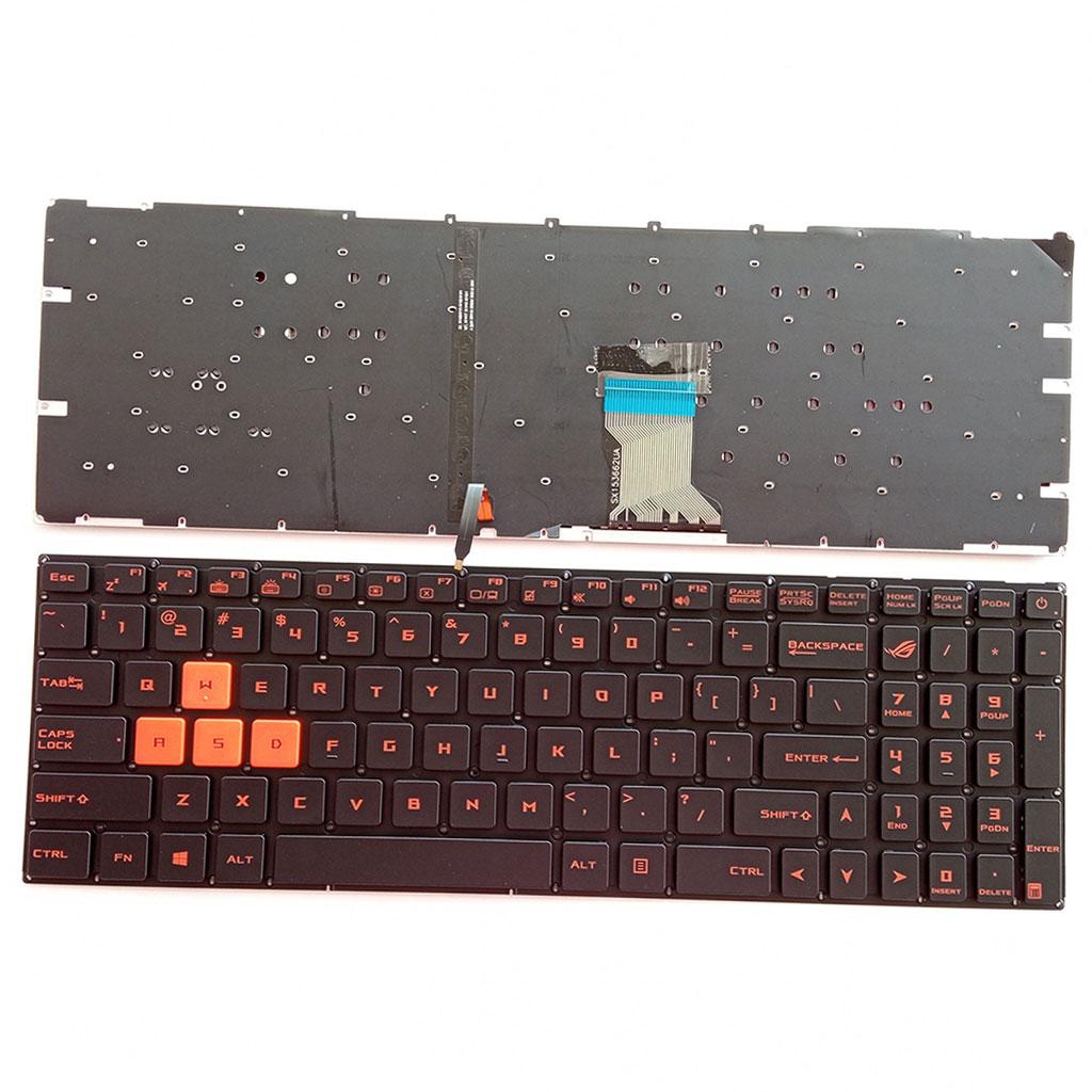 Laptop US Layout Keyboard with Backlit for ASUS GL702 GL502 Computers Parts