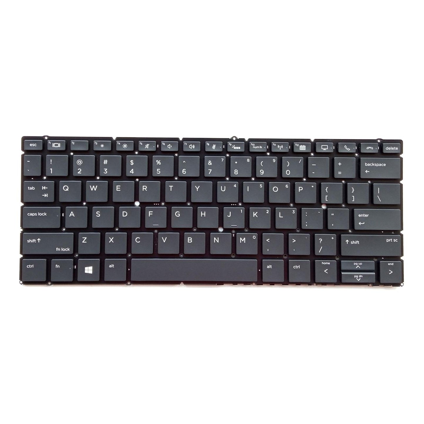 Laptop Keyboard with Backlit for HP Elitebook x360 830-G5 Replacement Black