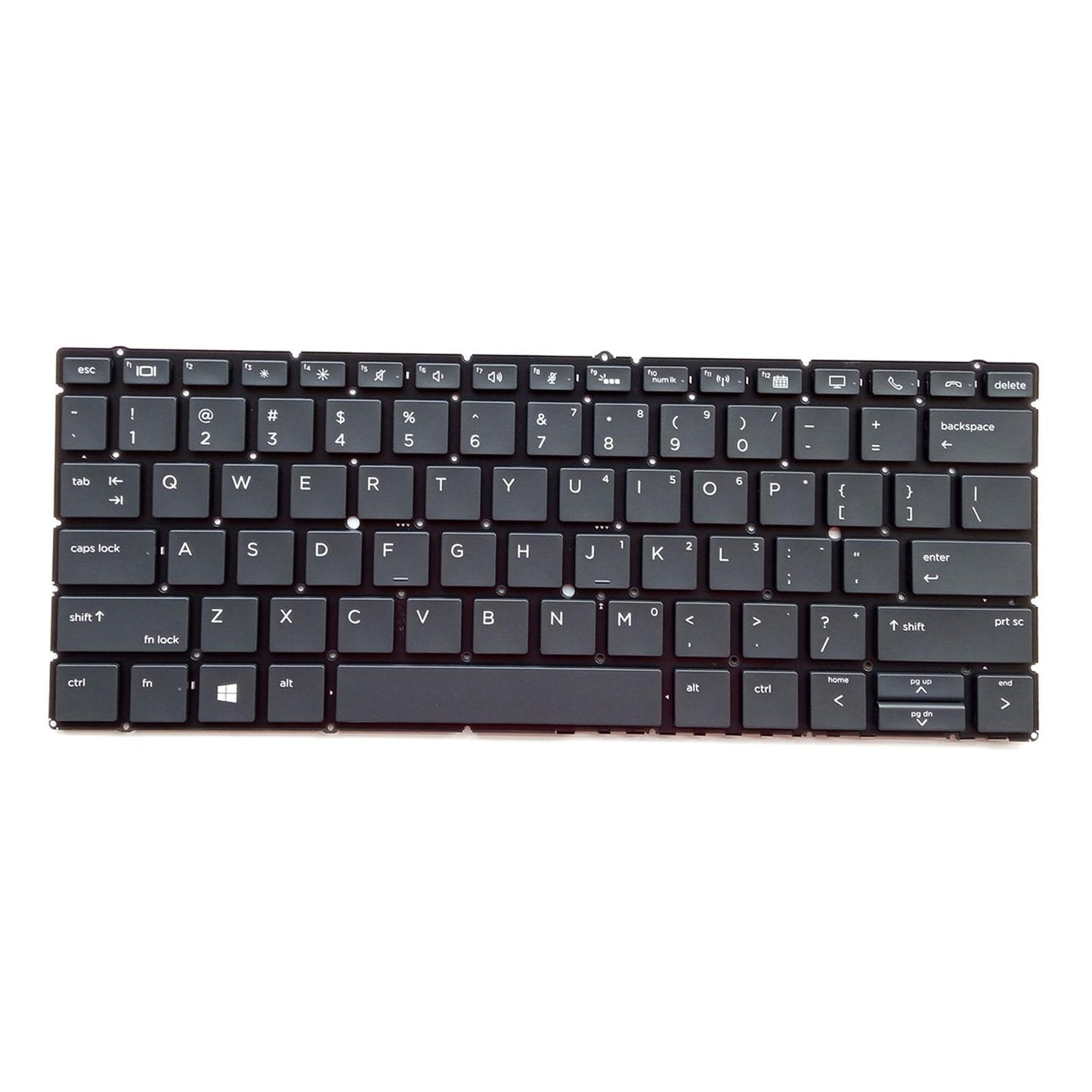 Laptop Keyboard with Backlit for HP Elitebook x360 830-G5 Replacement Black
