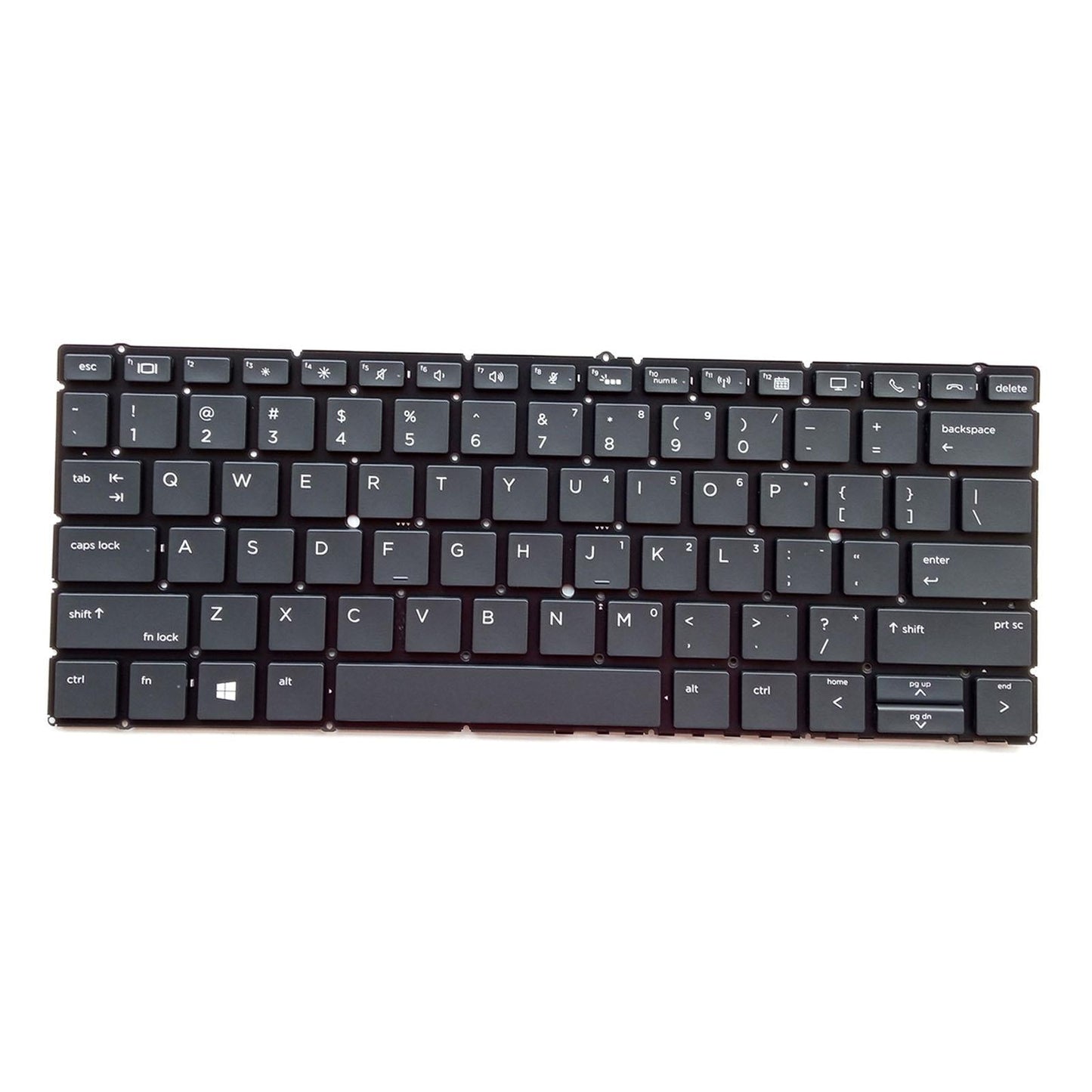Laptop Keyboard with Backlit for HP Elitebook x360 830-G5 Replacement Black
